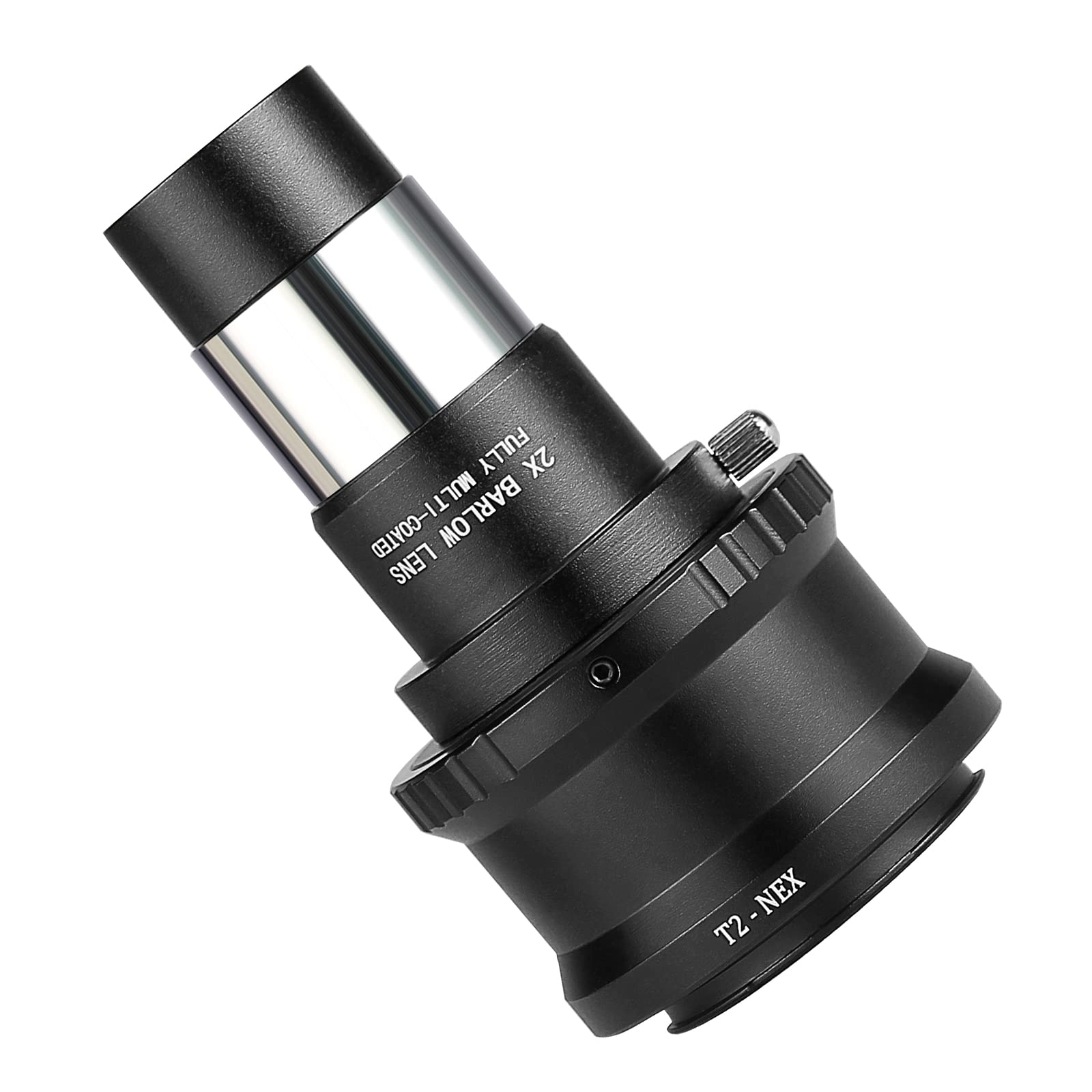 Celticbird 1.25 Inch Camera T Adapter With 2X Barlow Lens And Slr Camera Adapter Kit Compatible With Sony Nex Compact Camera