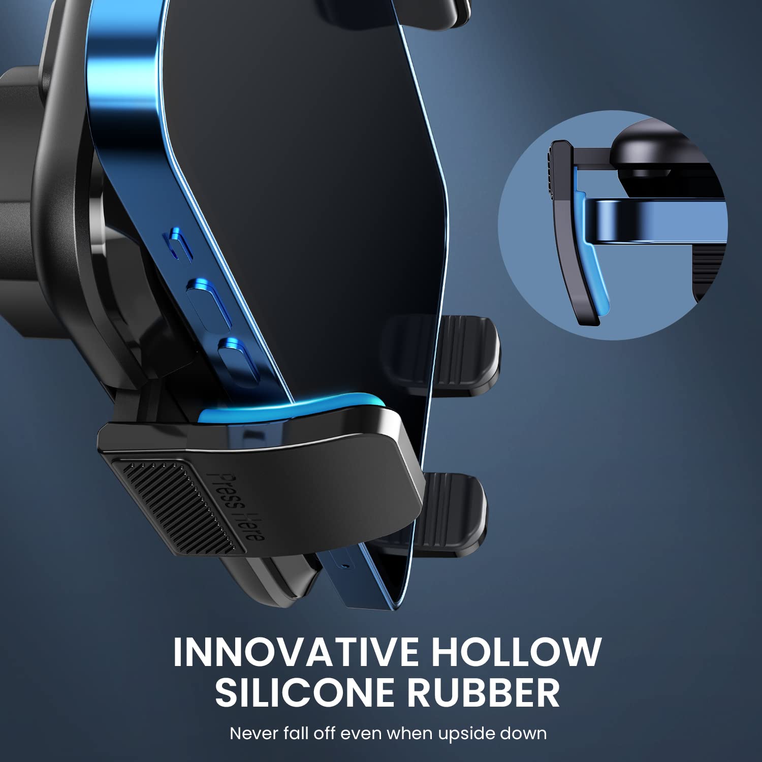 Car Phone Holder Vent [ Metal Clip] Phone Holders For Your Car Hands Free Universal Air Vent Cell Phone Car Mount Fit For Iphone