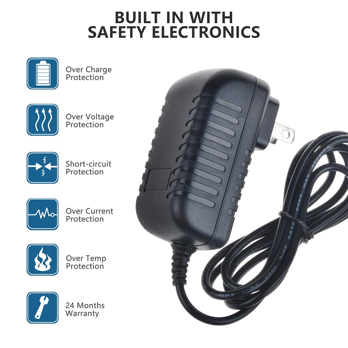 SupplySource 9V 600mA Switching Power AC Adapter for TP-Link Router - Reliable Replacement Charger