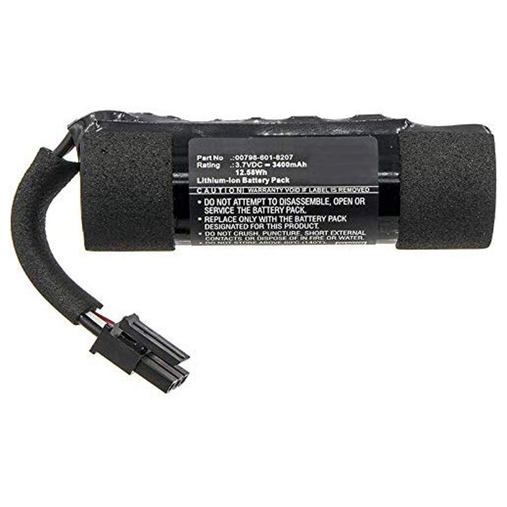 Mpf Products 3400Mah Extended 00798 601 8207 Battery Replacement Compatible With Logitech Ultimate Ears Ue Boom 2 Wireless Water