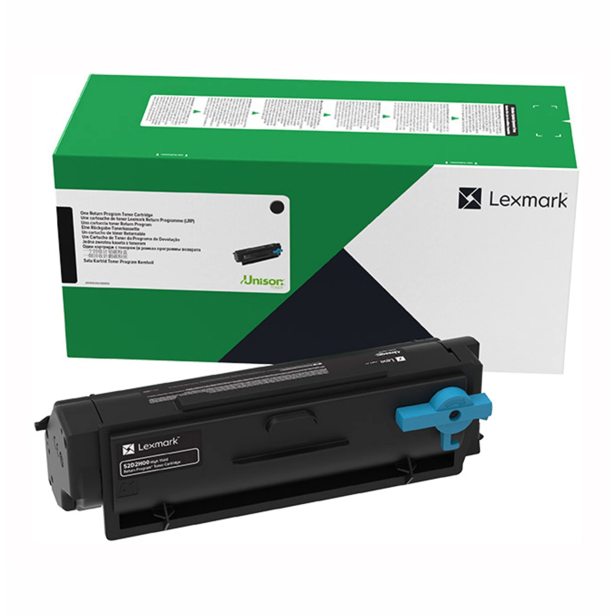 Lexmark 55B1H00 Return Program High Yield Toner, 15,000 Page Yield, Black