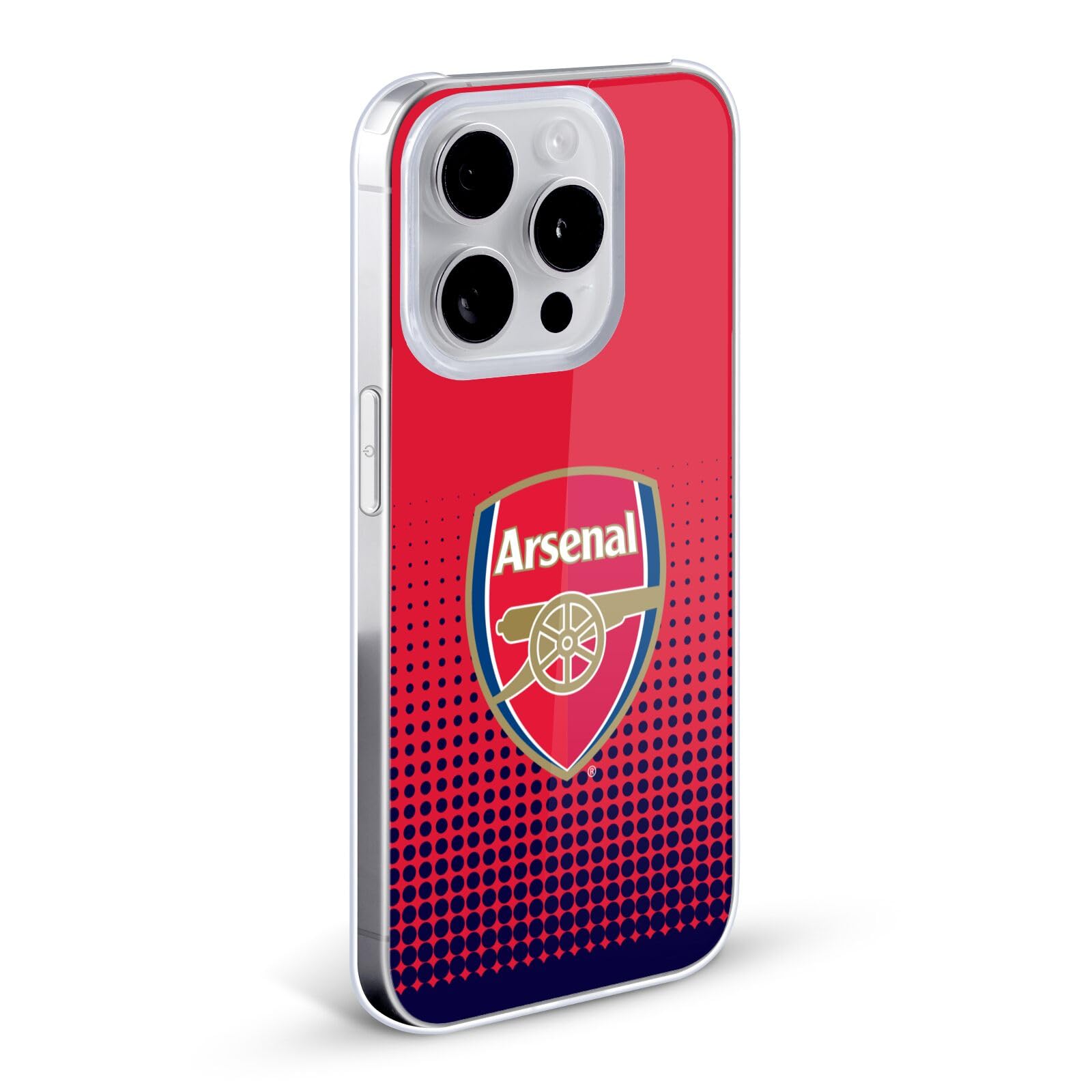 Head Case Designs Officially Licensed Arsenal Fc Fade Crest 2 Hard Back Case Compatible With Apple Iphone 12 / Iphone 12 Pro