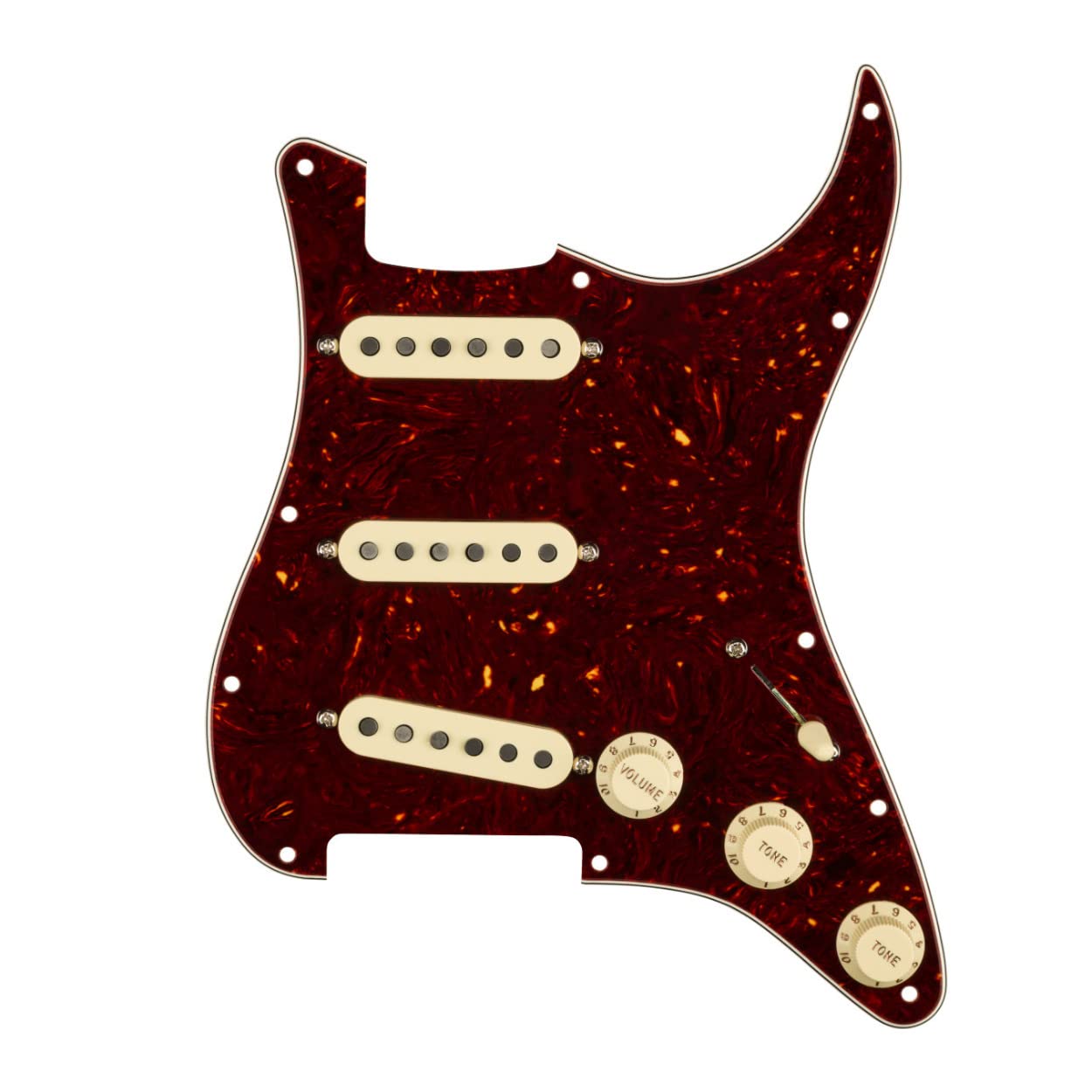 Fender Custom 69 Prewired Stratocaster Pickguard - Tortoise