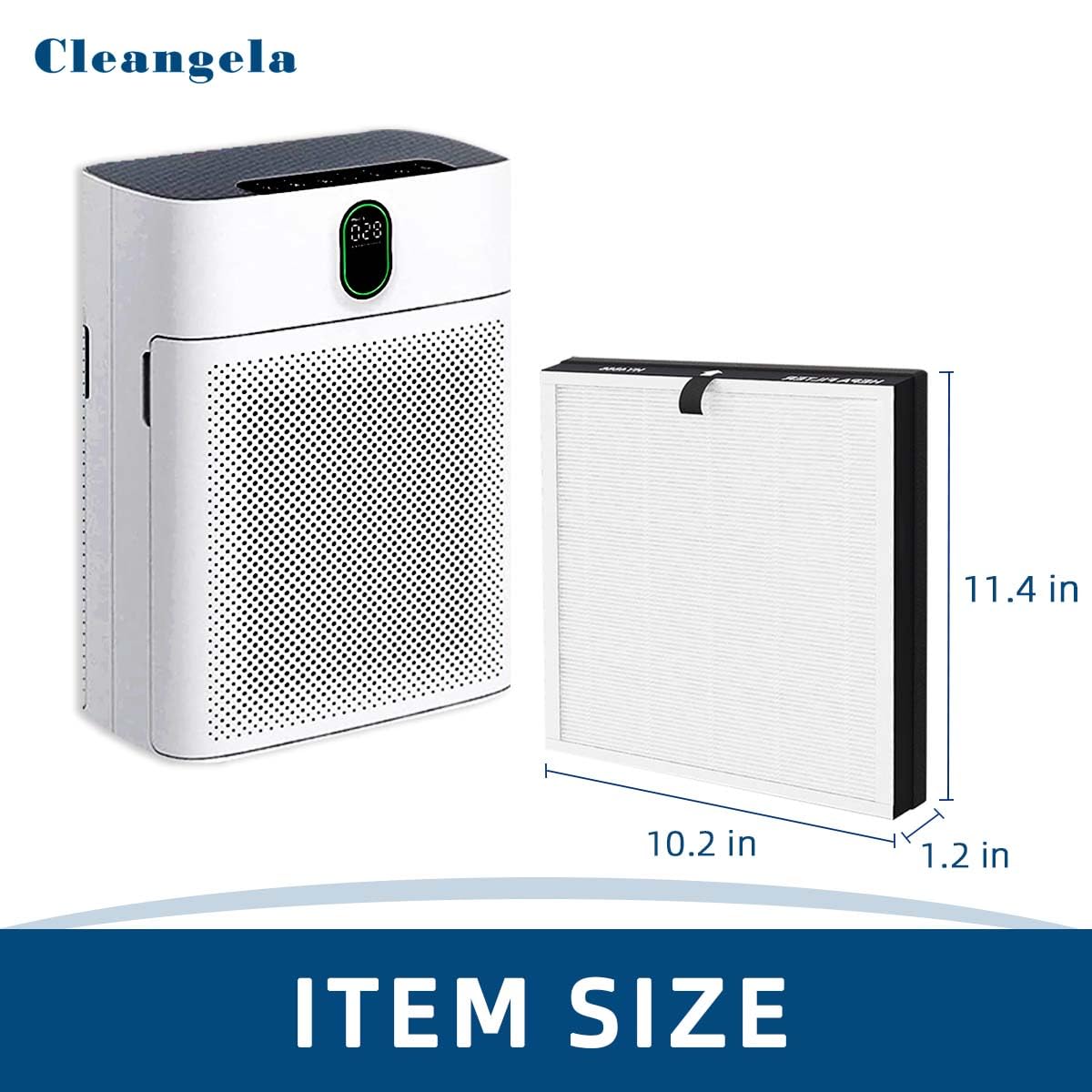 Cleangela Hy4866 Air Purifier Replacement Filter 4 Set: Compatible With Morento Hy4866, Westhey Hy4866 And Yiou M1 Air Cleaner P