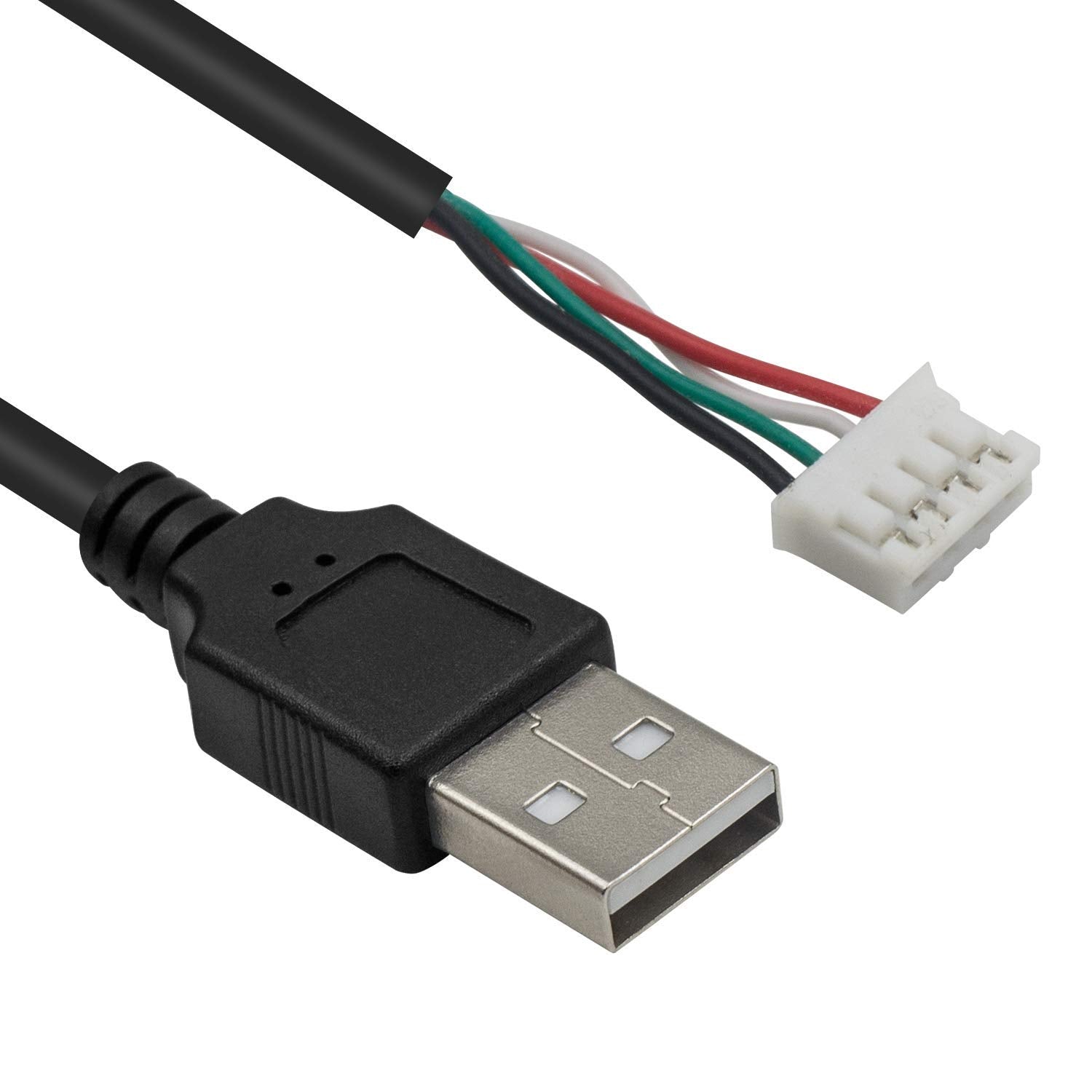 Duttek Usb To Ph2.0 Cable, Ph2.0 Female To Usb 2.0 Male To 4 Pin Data Cable 30Cm/12 Inch