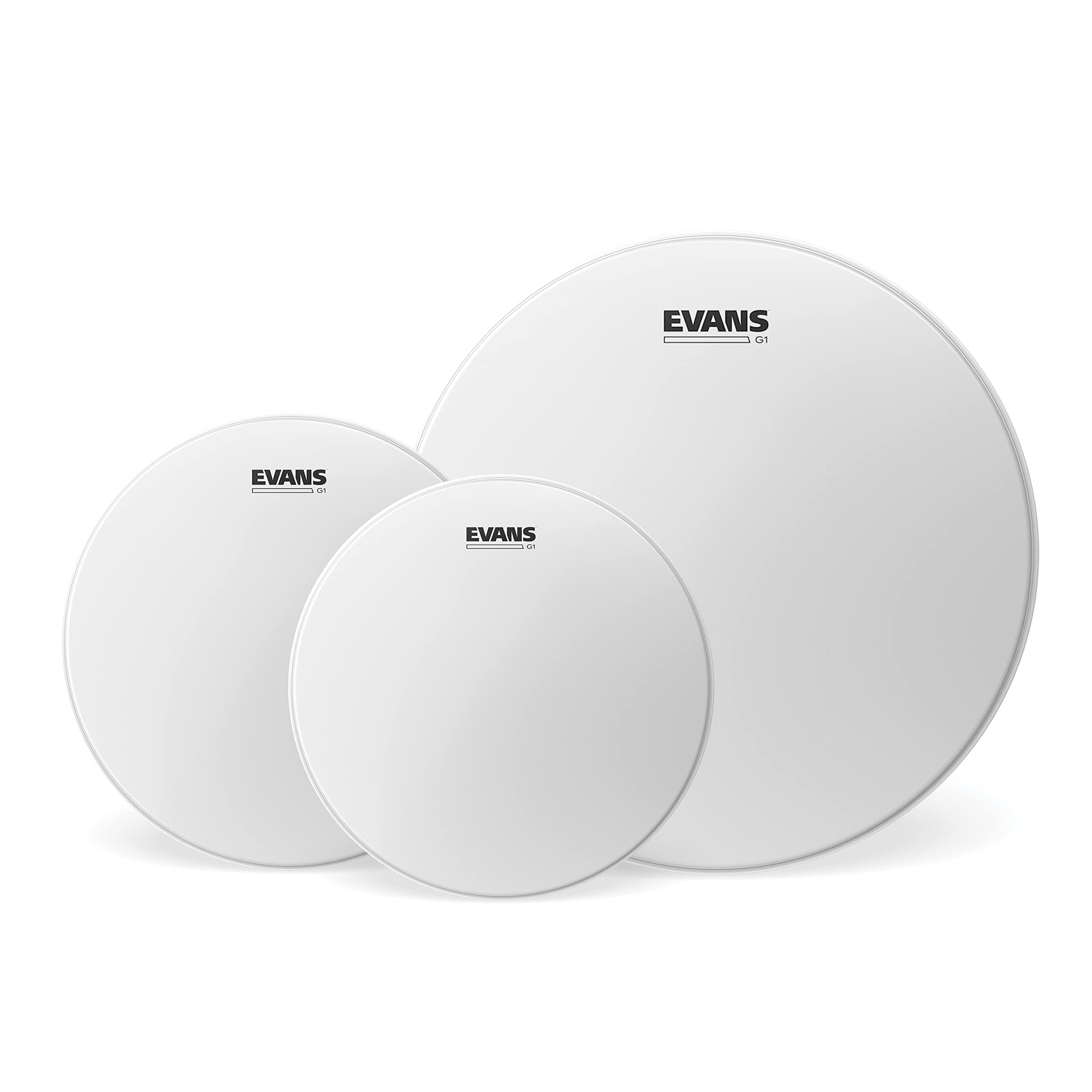 Evans Drum Heads   G1 Coated Standard Tompack (12 Inch, 13 Inch, 16 Inch)