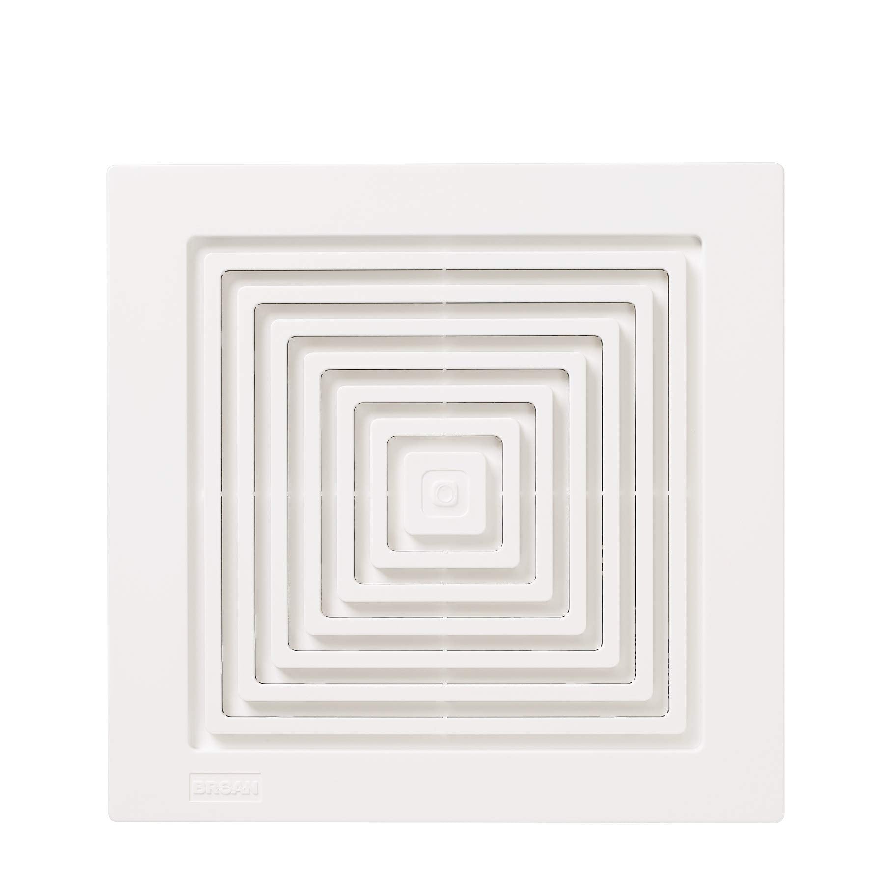 Broan Nutone Bp90 Replacement Grille For 688 Fan , White, 9 In. X 9.25 In. X 0.325 In. With 7.25 And 7.5 In. Housing