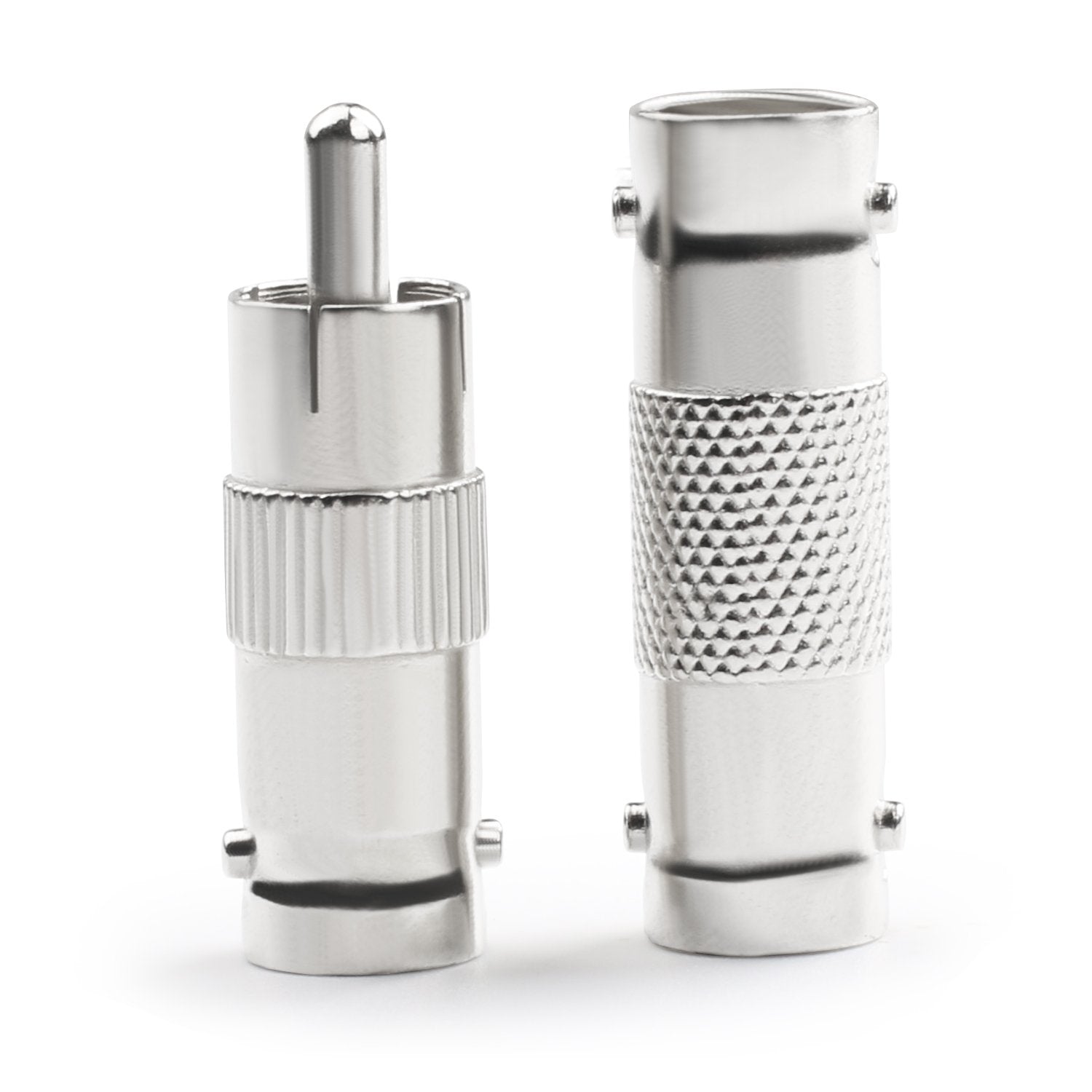 Postta Bnc Video Power Cable (2 Pack 25 Feet) Video Security Camera Cable Wire With Four Connectors For Cctv Dvr Surveillance Sy