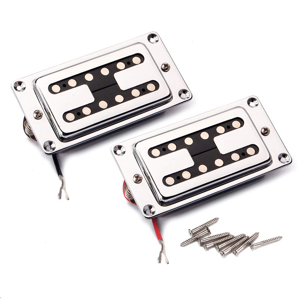 Ogdni Humbucker Guitar Pickup Double Coil Pickup Set H Style Neck and Bridge Pickups Compatible with Les Paul LP Style Electric 