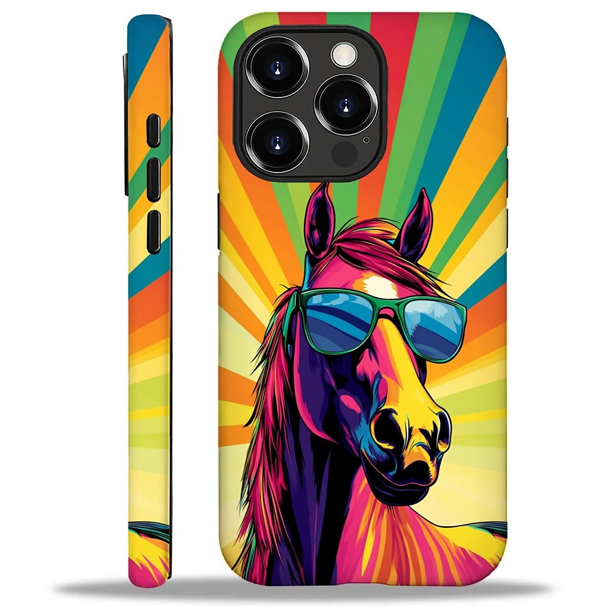 Carloca For Iphone 16 Pro Max Compatible With Magsafe Full Body Protective Glossy Case, For Girl Boy Shockproof Magnetic Charge 