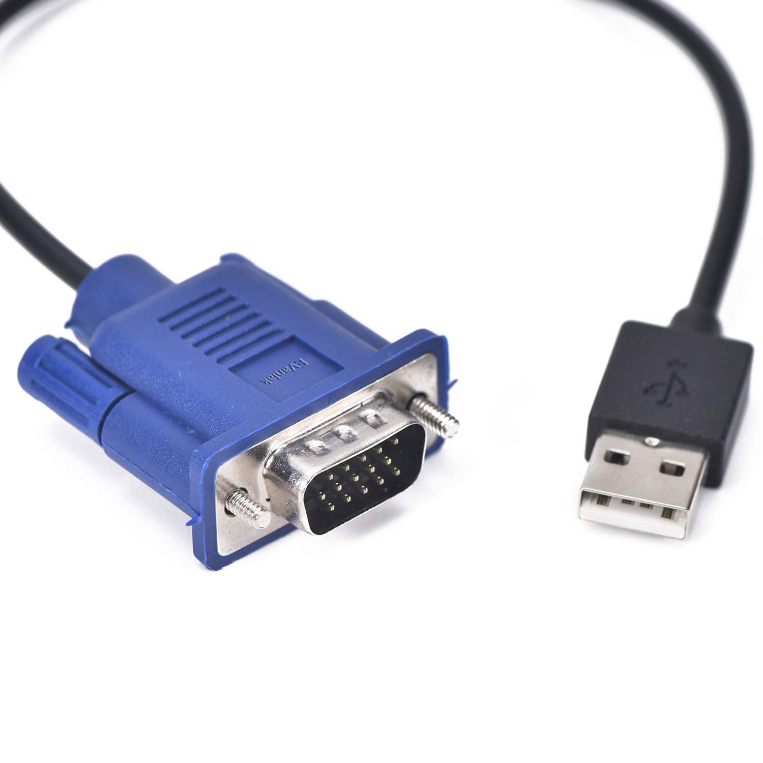 Evanlak Usb Vga Dummy Plug Headless Ghost Functionally Stable Dummy Plug Conductive Performancevga Headless Rgb Display Emulator