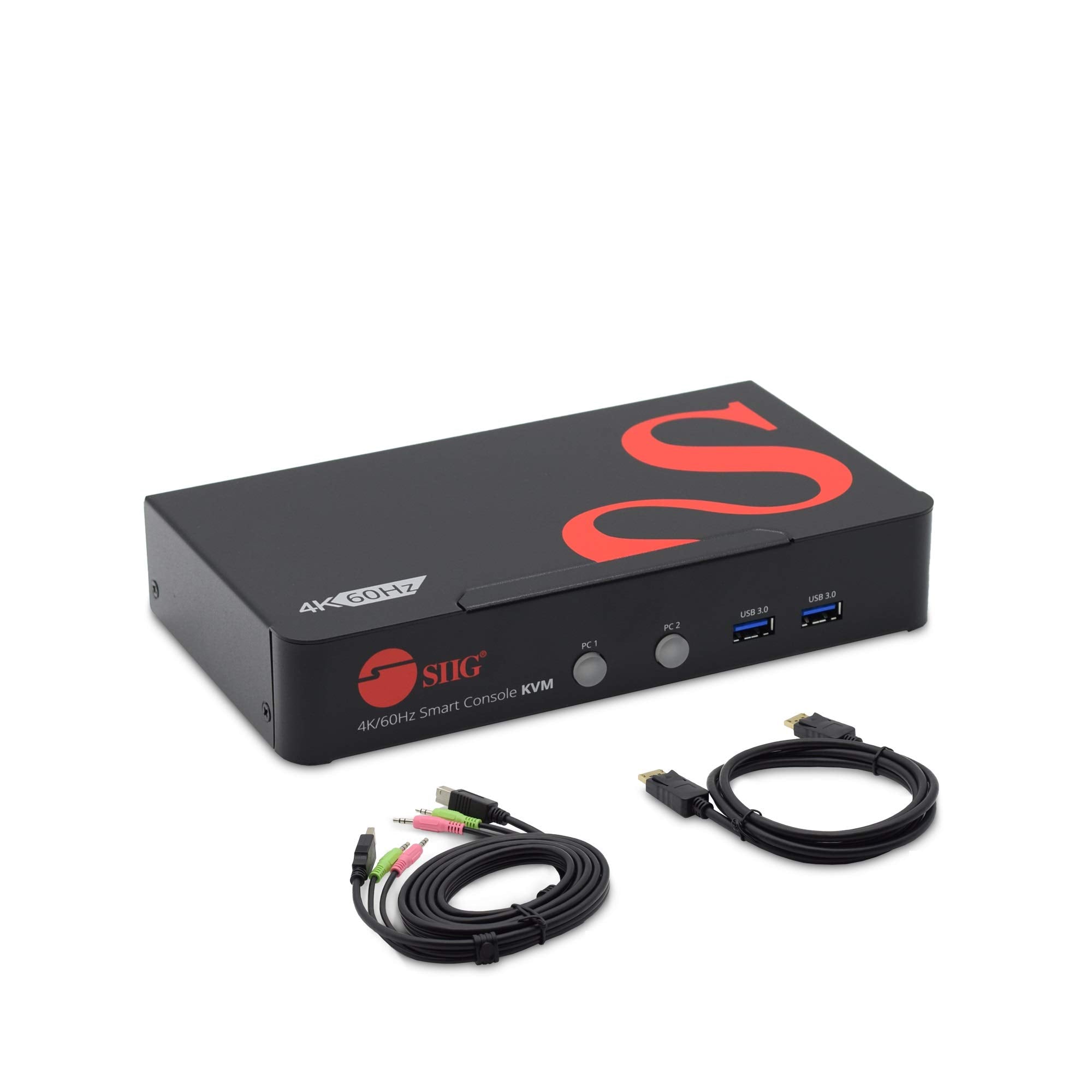 2 Port DP1.2 4K KVM Switch
