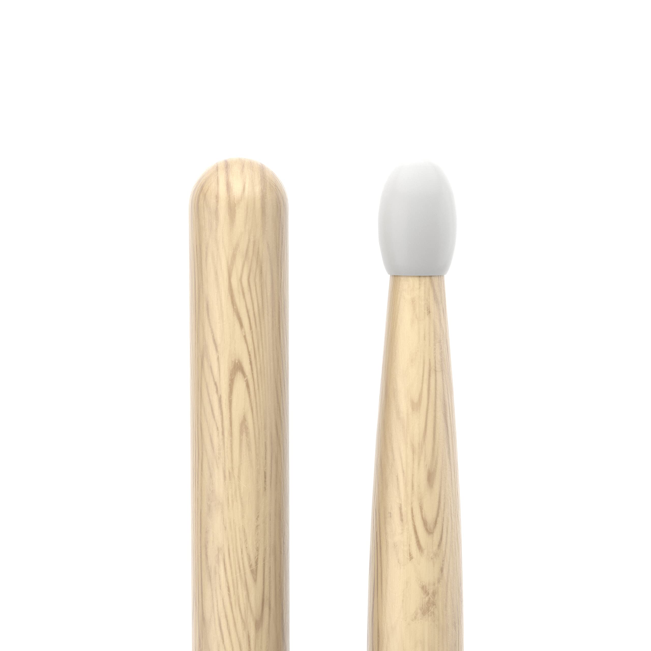 Promark Drum Sticks - Classic Attack 747B Shira Kashi Oak Drumsticks, Oval Nylon Tip, One Pair