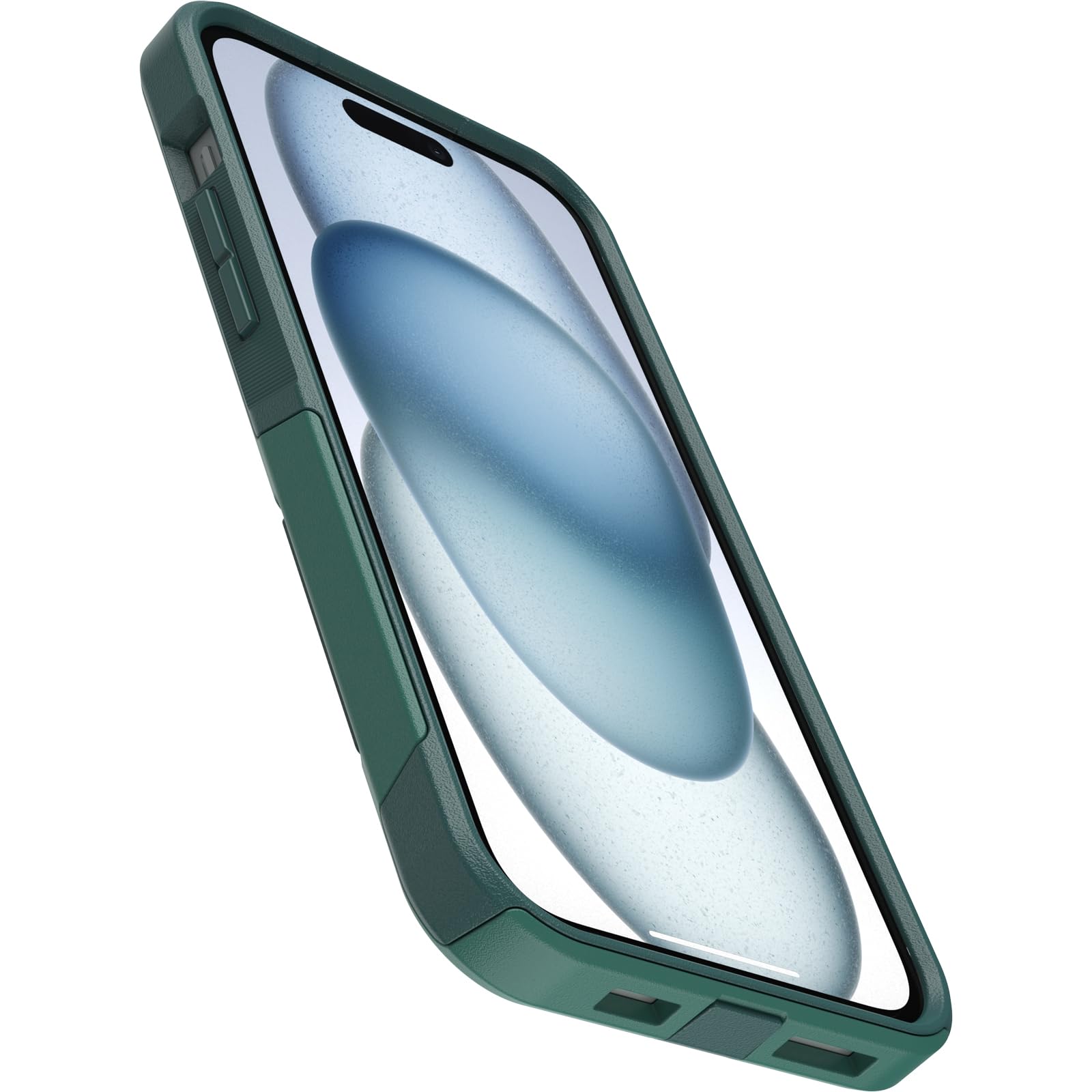 Otterbox Iphone 15 Plus And Iphone 14 Plus Commuter Series Case   Get Your Greens, Slim & Tough, Pocket Friendly, With Port Prot