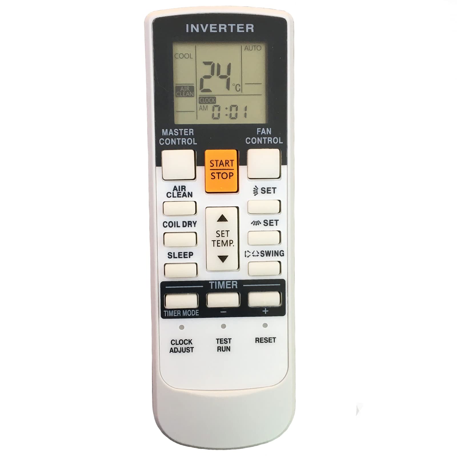 Universal Replacement Remote For Ar Rah2U Ar Rac1C Ar Rah1U Ar Ry3 Ar Ry4 Ar Ry5 Ar Ry11 Ar Ry12 Ar Ry13 Ar Ry14 Ar Ry15 Ar Ry16