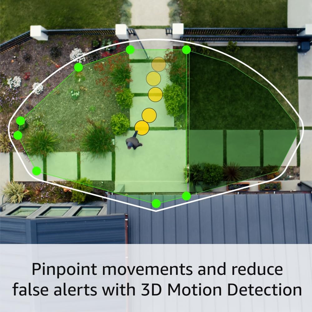 Ring Battery Doorbell Pro (Newest Model), Two Way Talk With Audio+, 3D Motion Detection, And 1536P Hd+ Head To Toe Video