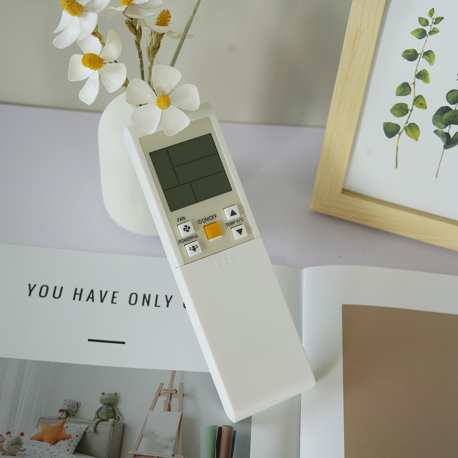 Replacement Remote Control Compatible For Daikin Air Conditioner Ftxn09Kevju Ftxn12Kevju Ftxn15Kvju Ftxn18Kvju Ftxn24Kvju