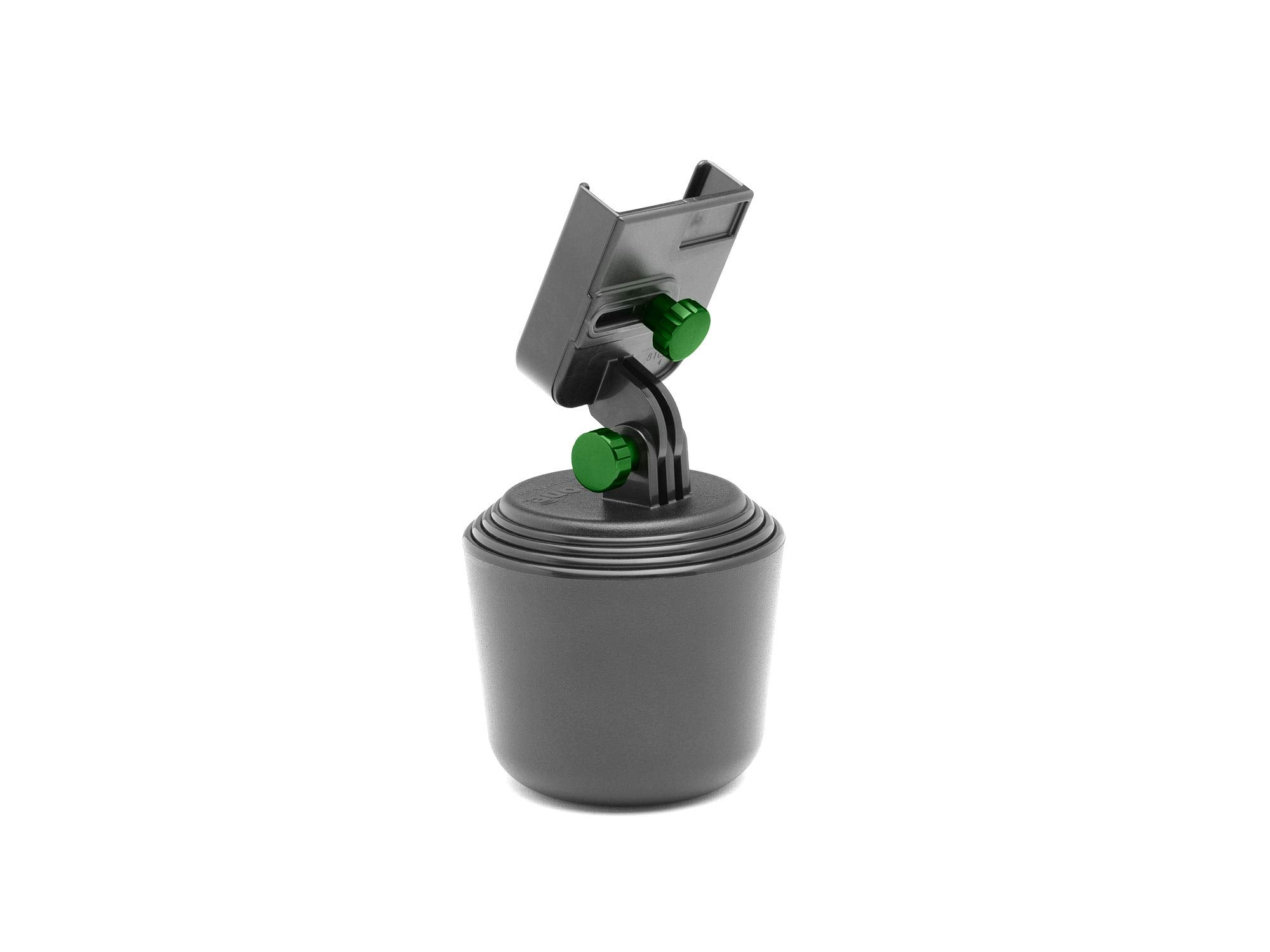 Weathertech Cupfone With Solid Billet Aluminum Knobs   Forest Green, Adjustable Phone Holder For Smartphones, 360 Rotatable Base