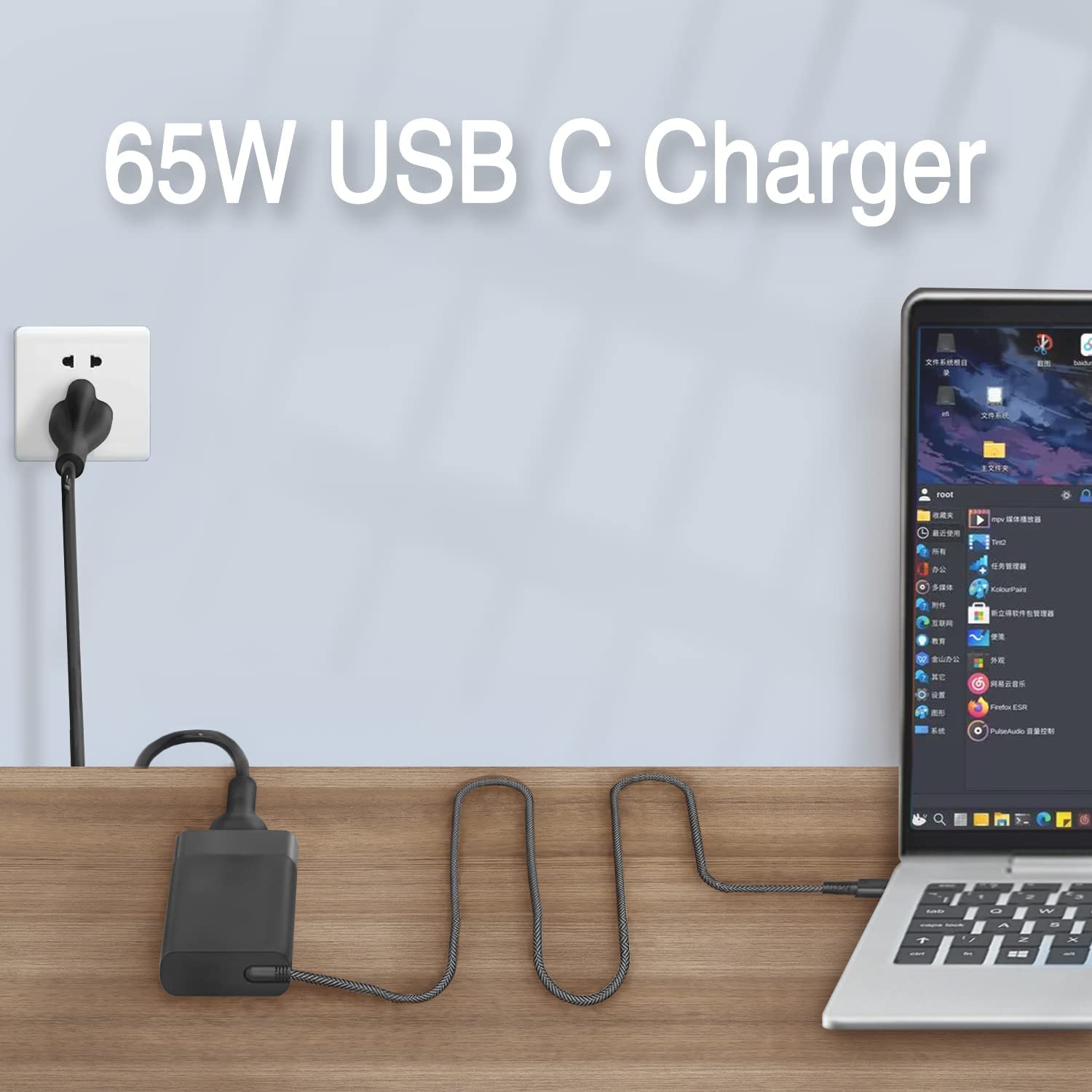 Wzxhu New Slim Hp 65W Usb C Laptop Charger Replacement For Hp Spectre X360, Envy, Chromebook, Elitebook X360, Pavilion, Elite X2