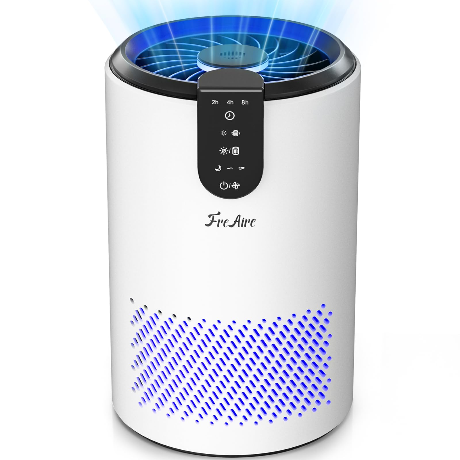 Freaire Air Purifiers For Home, Air Purifier For Bedroom Up To 538 Ft/H, Room Air Purifier With 3 In 1 Filter For Dust Dander Od