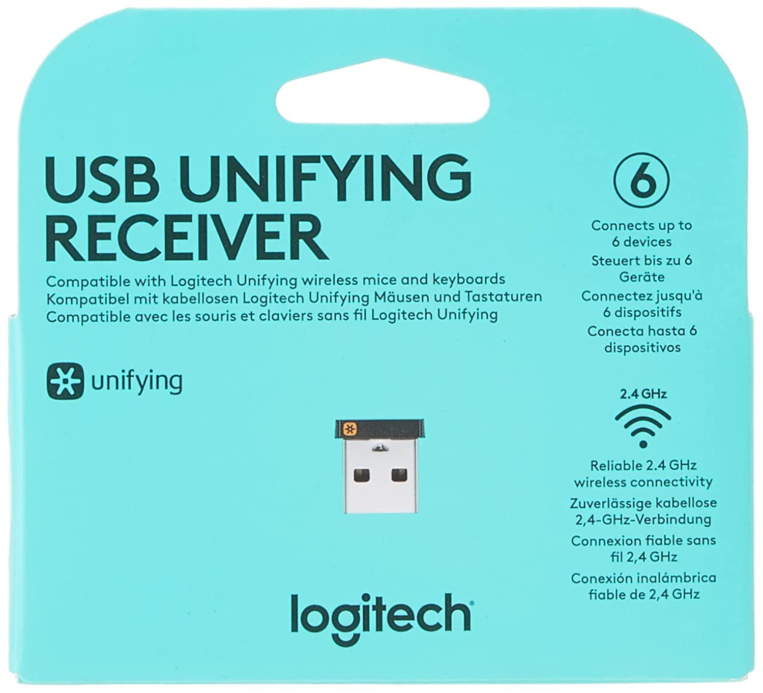 New Logitech Unifying Usb Receiver For Mouse Mx M905 M950 M505 M510 M525 M305 M310 M315 M325 M345 M705 M215