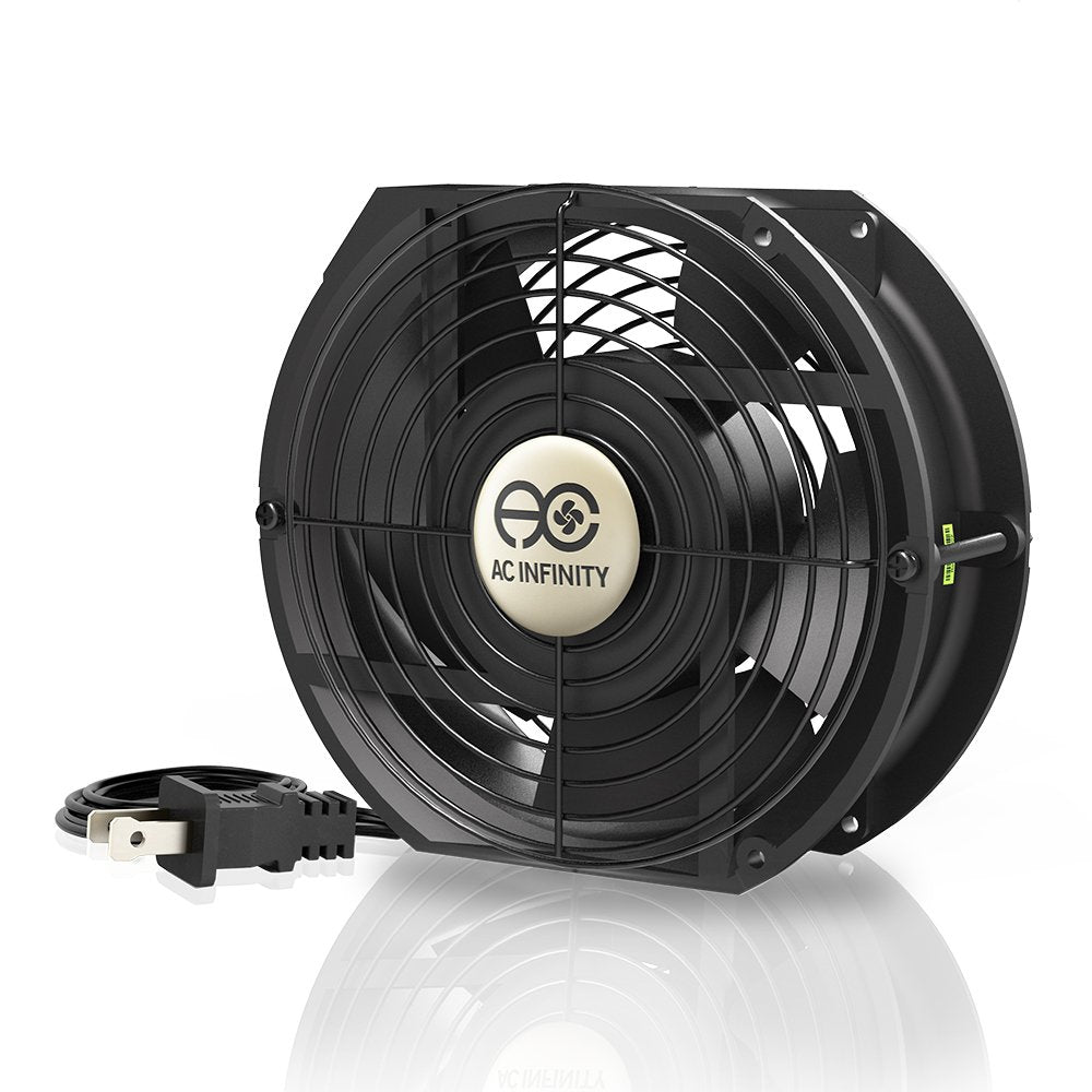 AC Infinity AXIAL 1751, Muffin Fan, 120V AC 172mm x 150mm x 51mm High Speed, ULCertified for DIY Cooling Ventilation Exhaust Pr