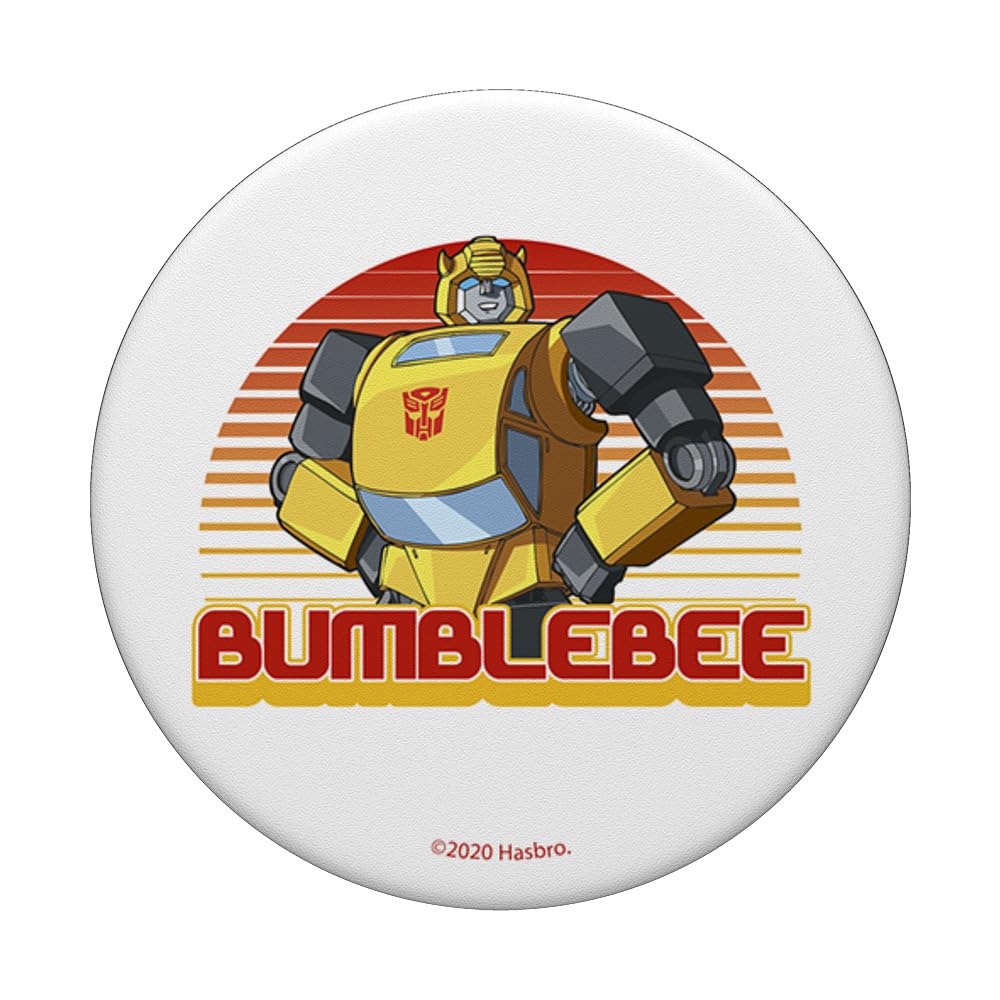 Transformers Bumblebee Animated Portrait Popsockets Standard Popgrip