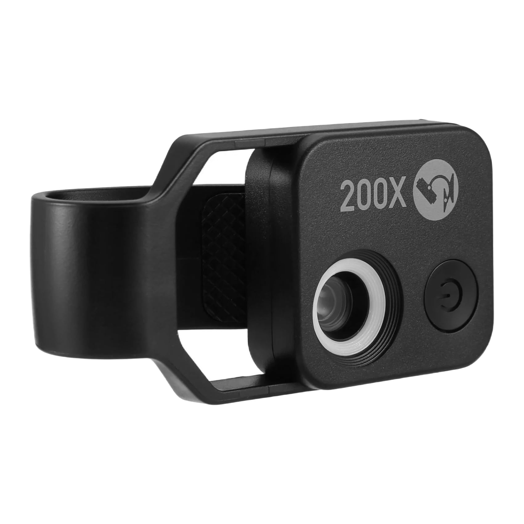 ciyeu 200X Cell Phone Microscope Accessory with Window Microscope, Portable Mini Digital Microscope with LED Light/Universal Cli