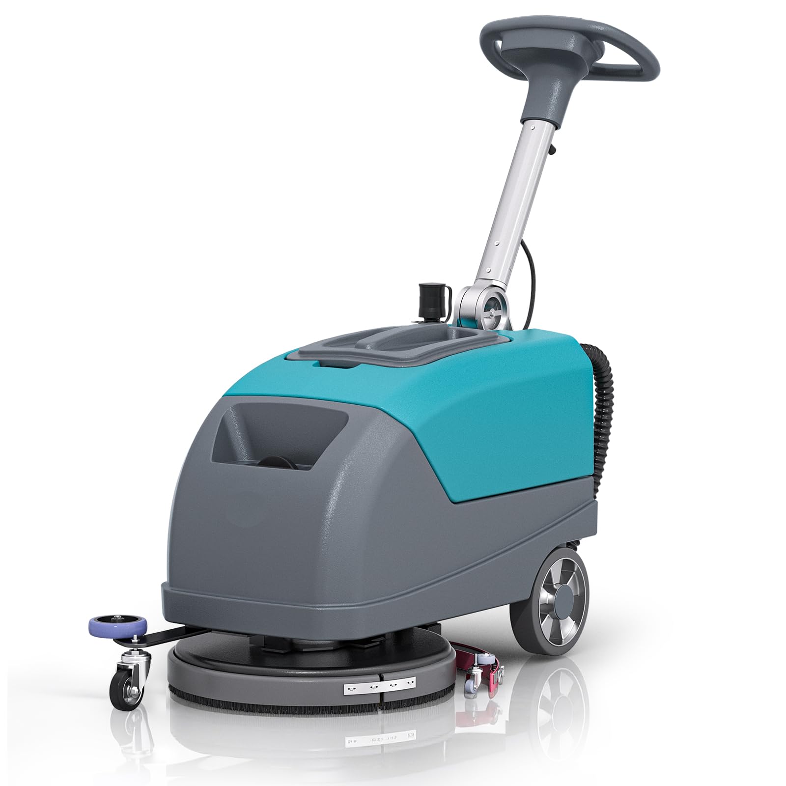 18 Walk Behind Commercial Floor Scrubber, 24 Squeegee Width