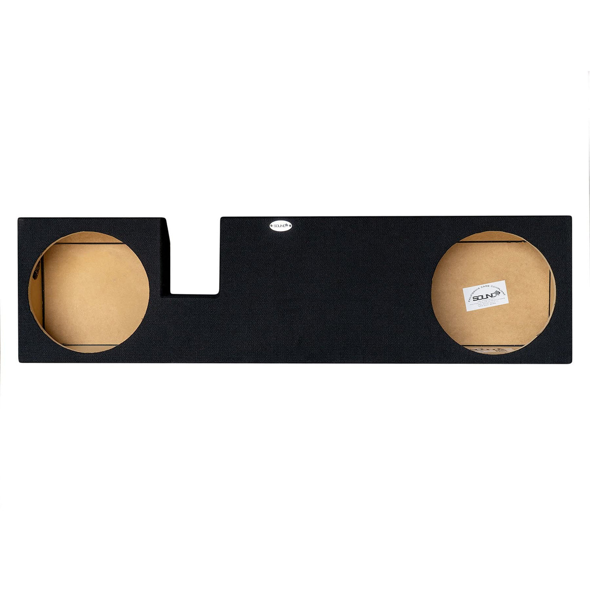 Soundbox F150 Supercrew/Supercab 2004 2008 Dual 12' Subwoofer Enclosure Sub Box