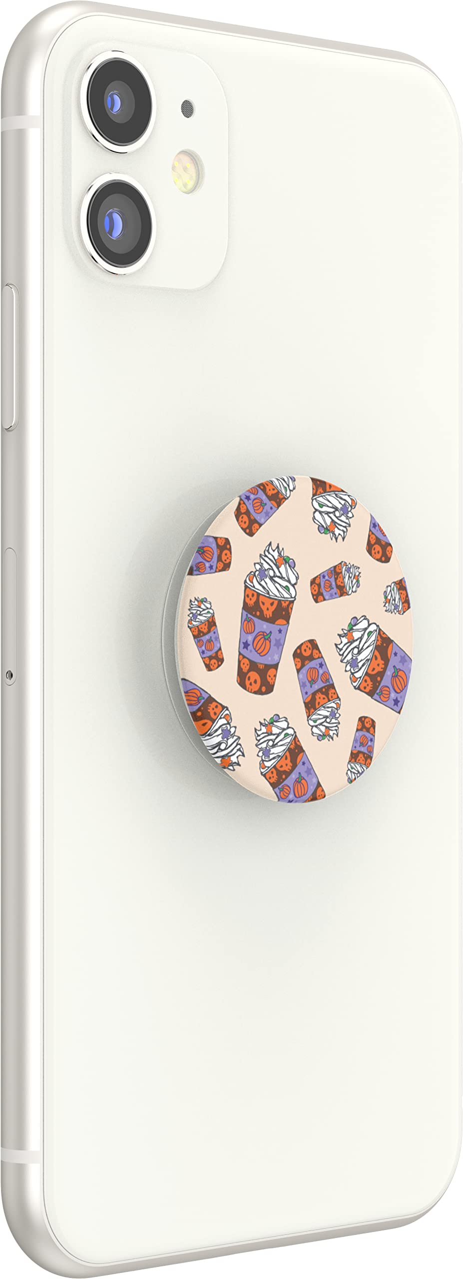 PopSockets Phone Grip with Expanding Kickstand, Halloween PopGrip   Pumpkin Spice