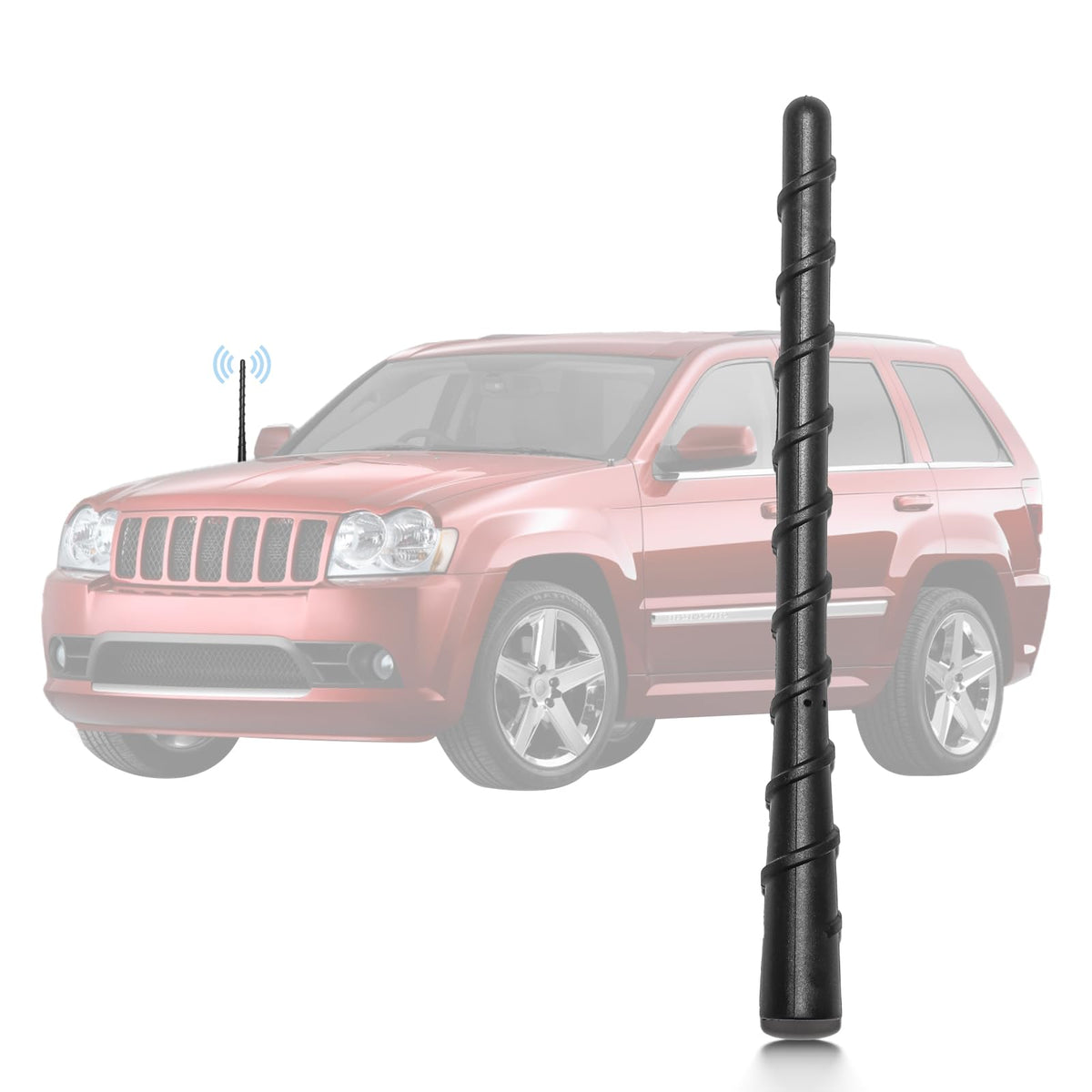 Anina 7    Antenna Mast For 2011 2022 Jeep Grand Cherokee,Renegade,Compass,Chrysler 200, Fiat 500 Fm Am Radio Aerial 5091100Aa 6