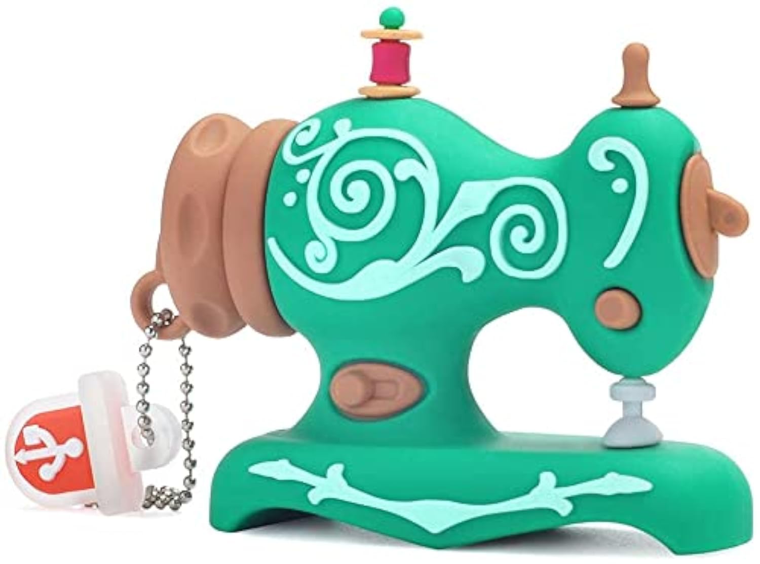 Cute Usb Flash Drive 64Gb, Leizhan Embroidery Sewing Machine Shape Memory Stick Thumb Drive Data Storage Pendrive Jump Drive Usb Stick, Green