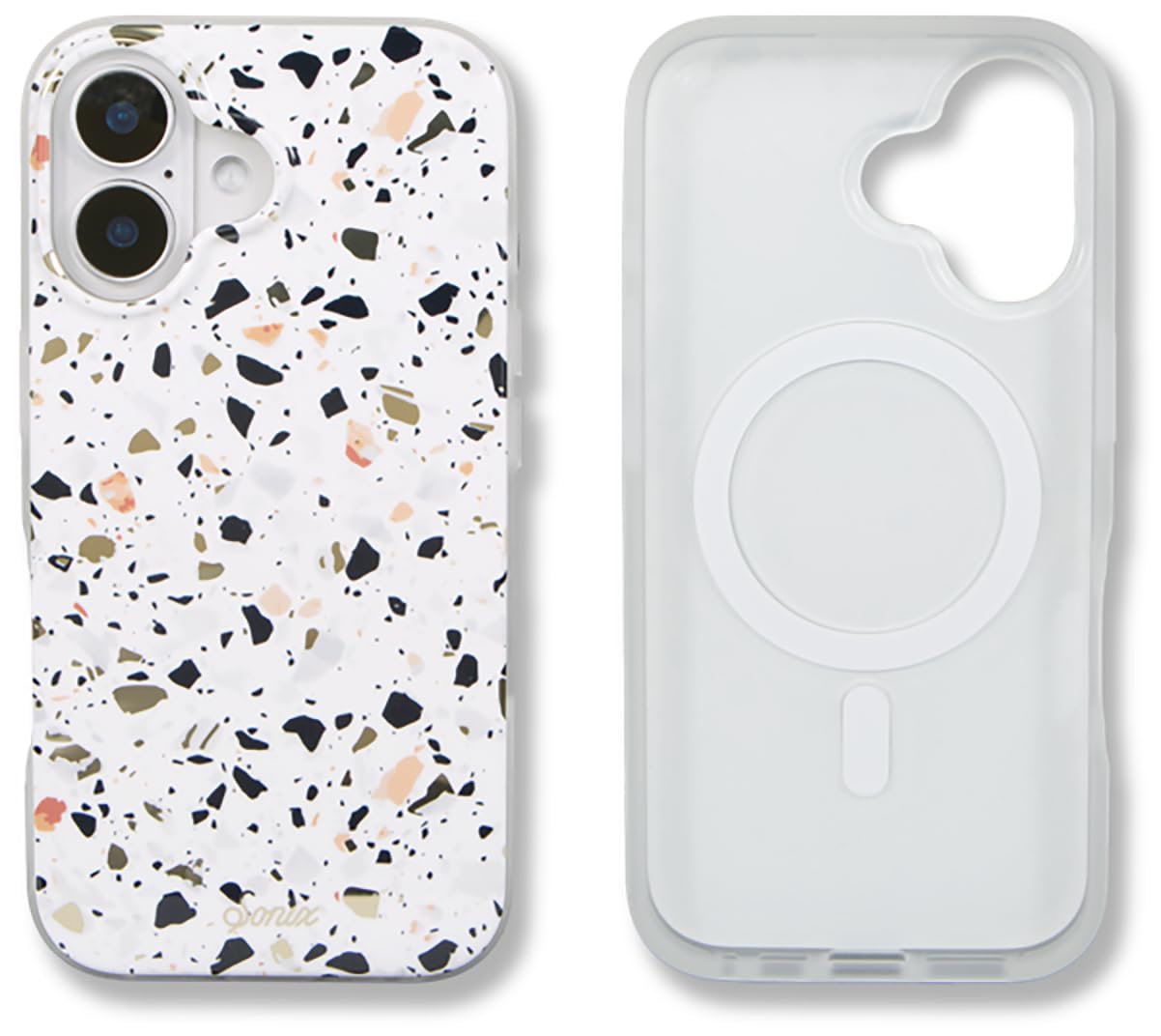 Sonix Case for iPhone 17 | Compatible with MagSafe | 10ft Drop Tested | Terrazzo Confetti