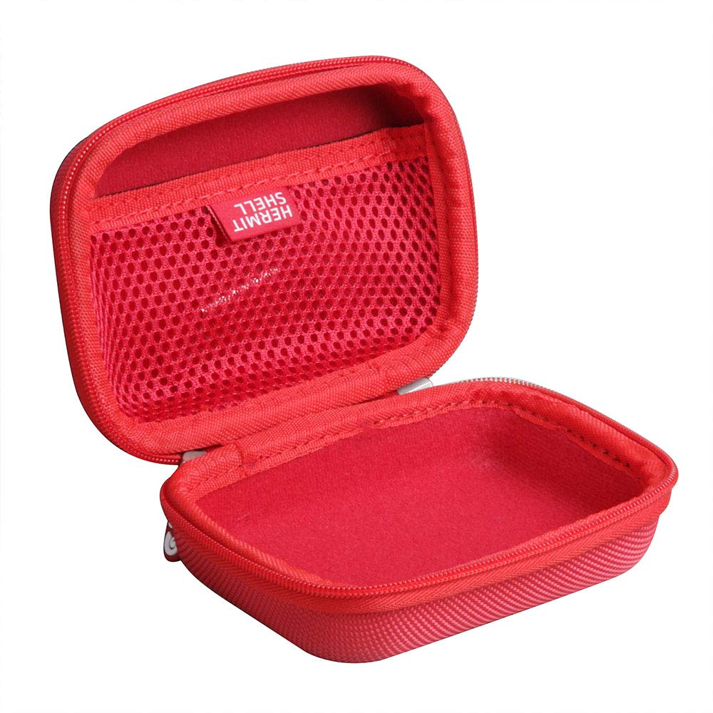 Hermitshell Hard Travel Case For Jbl Go 3 / Jbl Go 4 Portable Bluetooth Speaker (Red