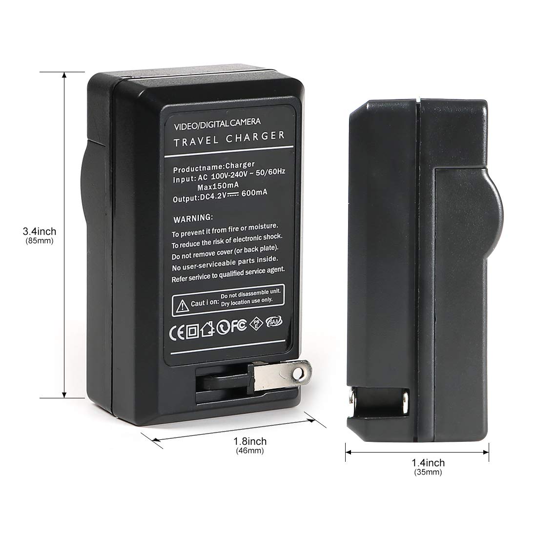 Nb 11L Nb 11Lh Battery Charger For Canon Powershot Elph 110 Hs, 130 Hs, 340 Hs, 350 Hs, A2300, Sx400 Is, A2400 Is, A2500, A3500