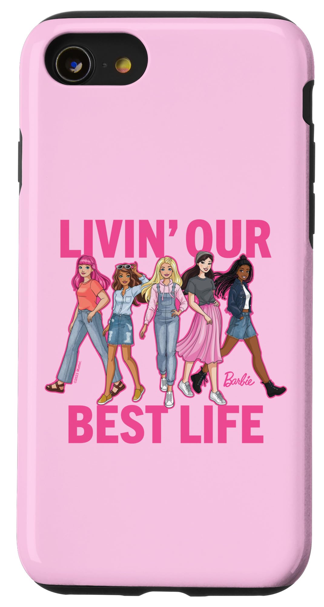 Iphone Se (2020) / 7 / 8 Barbie Livin ' Our Best Life Case