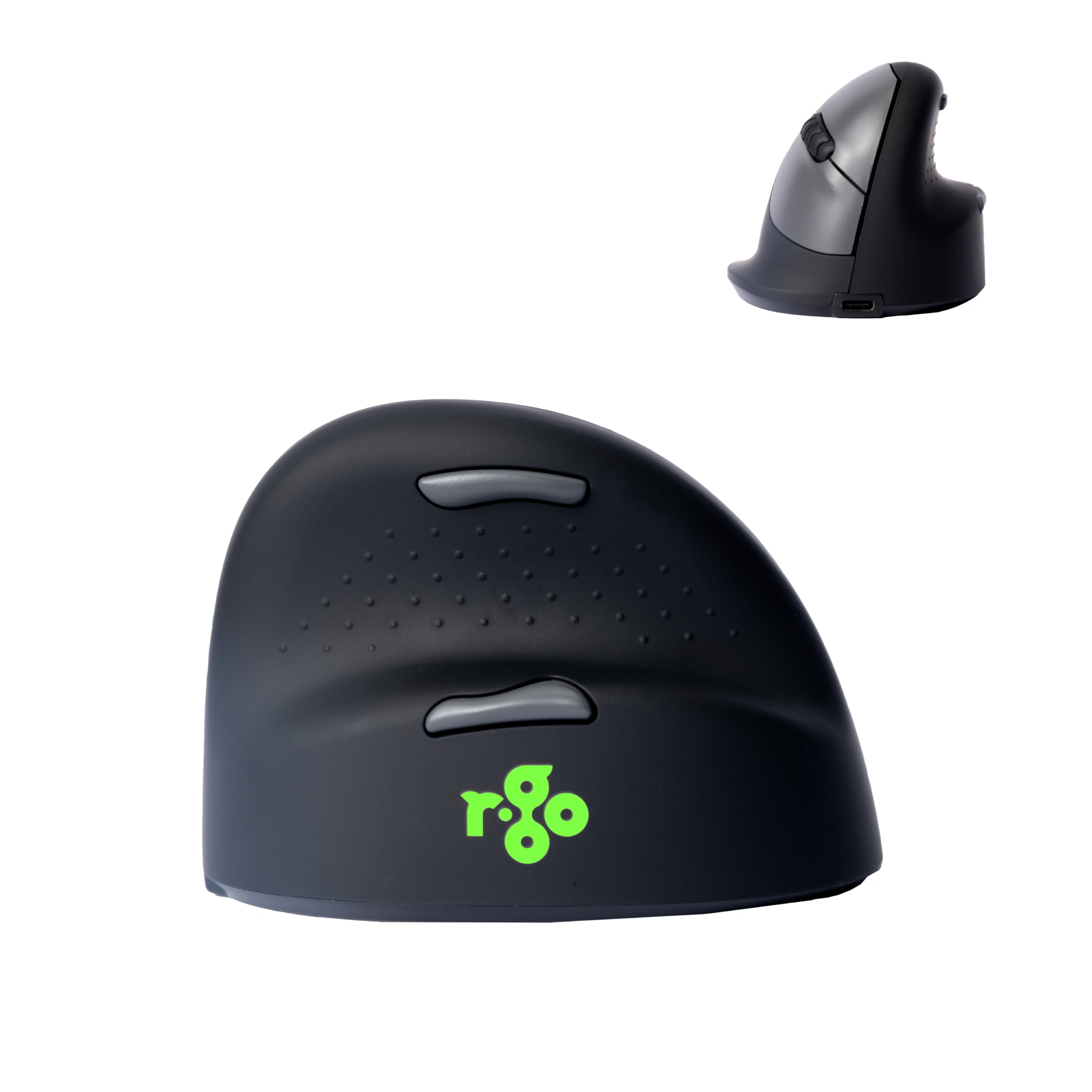 R Go He Break Ergonomic Mouse Wireless Bluetooth   Vertical Ergo Mouse, Small Hand, Prevents Tennis Elbow/Mouse Arm Rsi, Silent