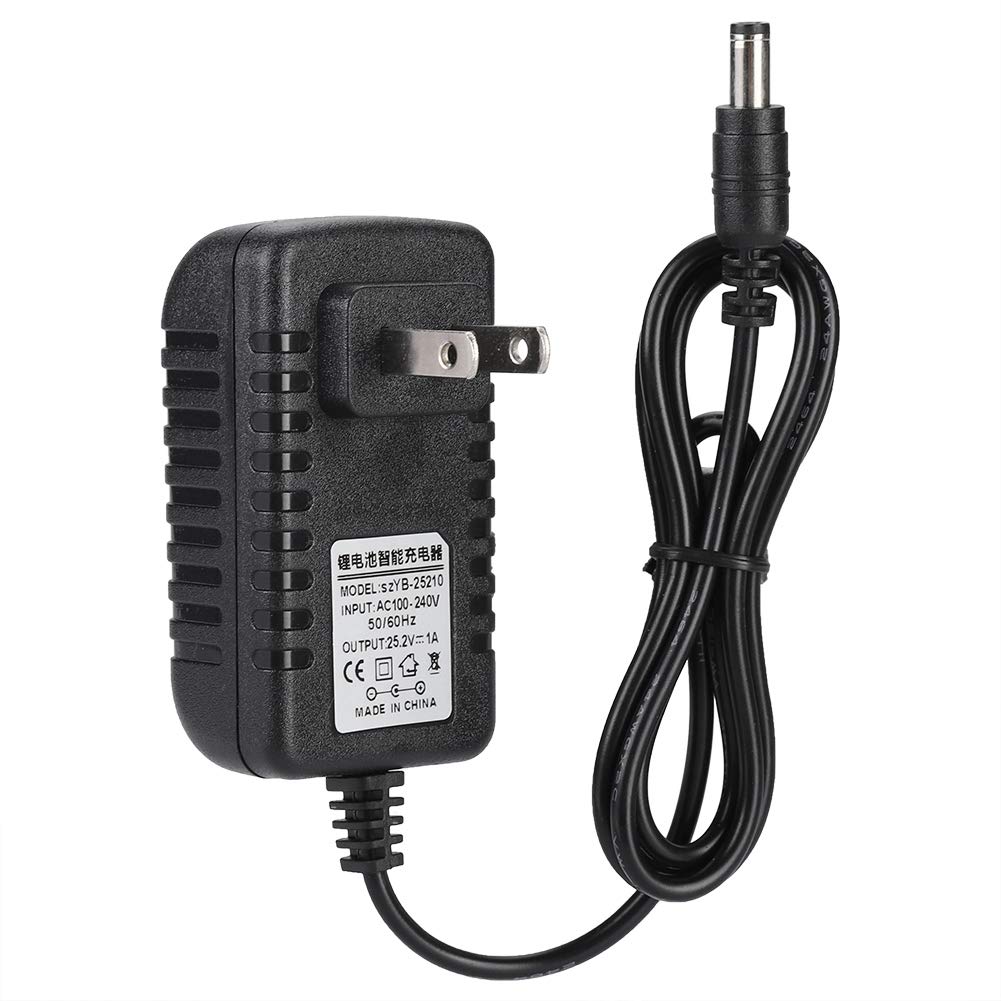Li Ion Charger Adapter 25.2V/1A Fast Charging Li Ion Charger Adapter With Multi Level Protections(Us)
