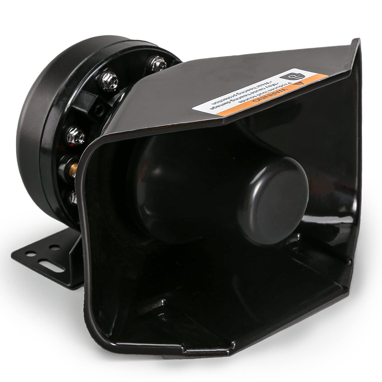 Booyu 200W High Performance Pa Siren Horn Speaker [180 Degree Design] [8 Ohms] [125 135 Db] [Ip66 Waterproof] [Compatible With 1