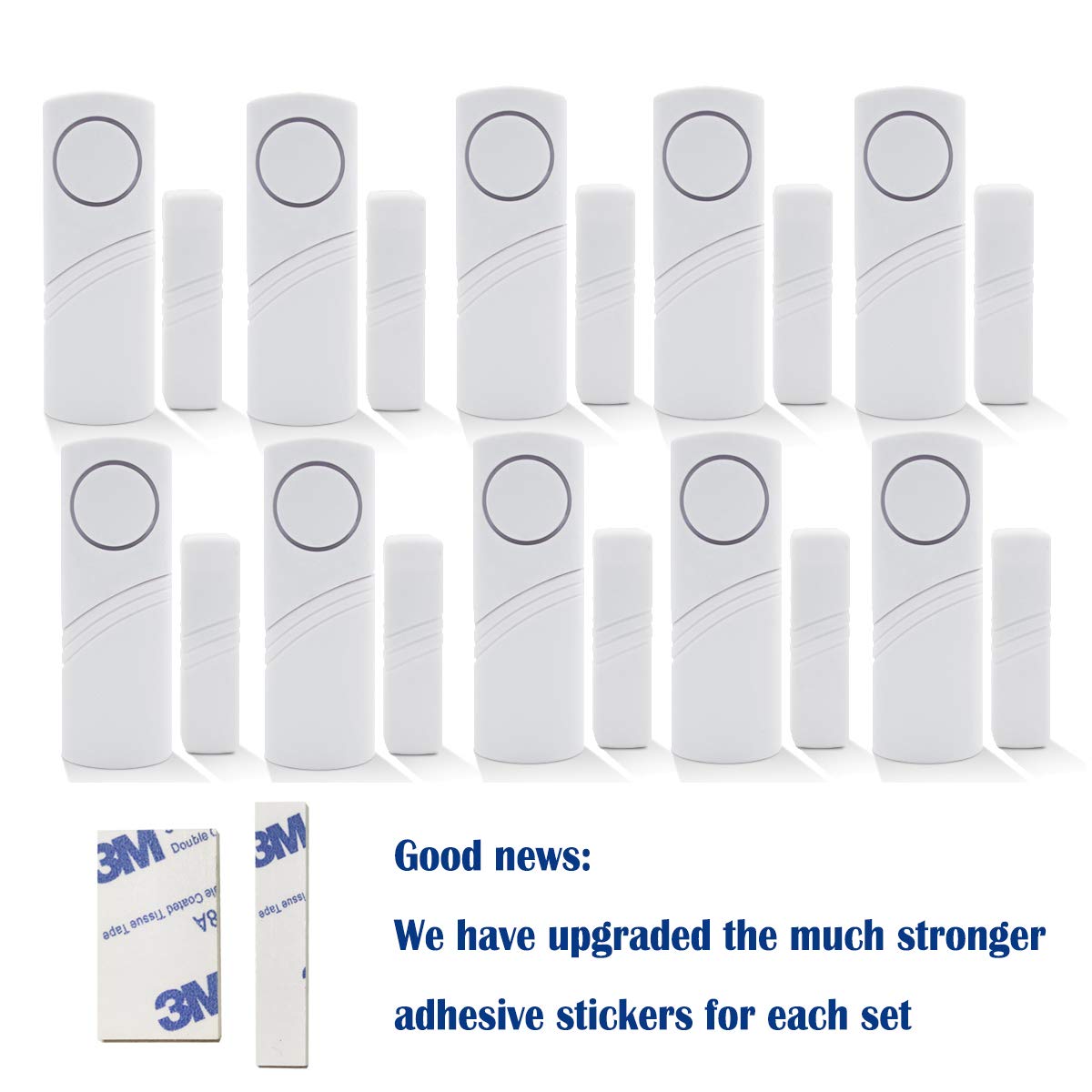 Home Security Alarm System Diy Kit   Magnetic Sensor   Guardian Protector   Window Glass Vibration Security Burglar Alarm For Ho