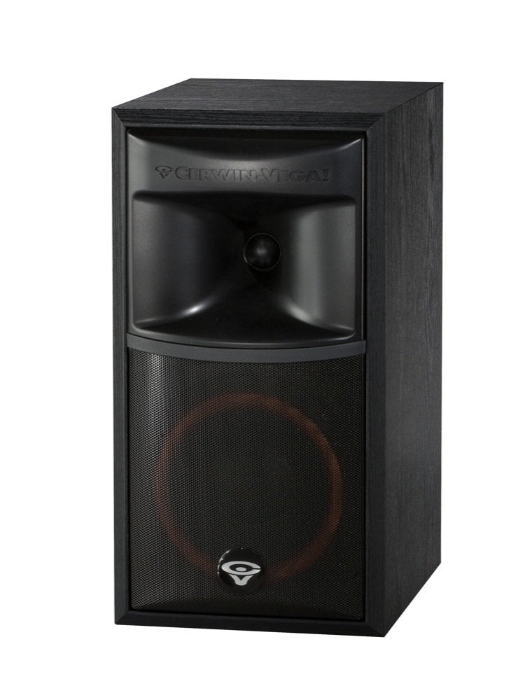 Cerwin Vega Home Audio Xls 6 Bookshelf Speakers   Black