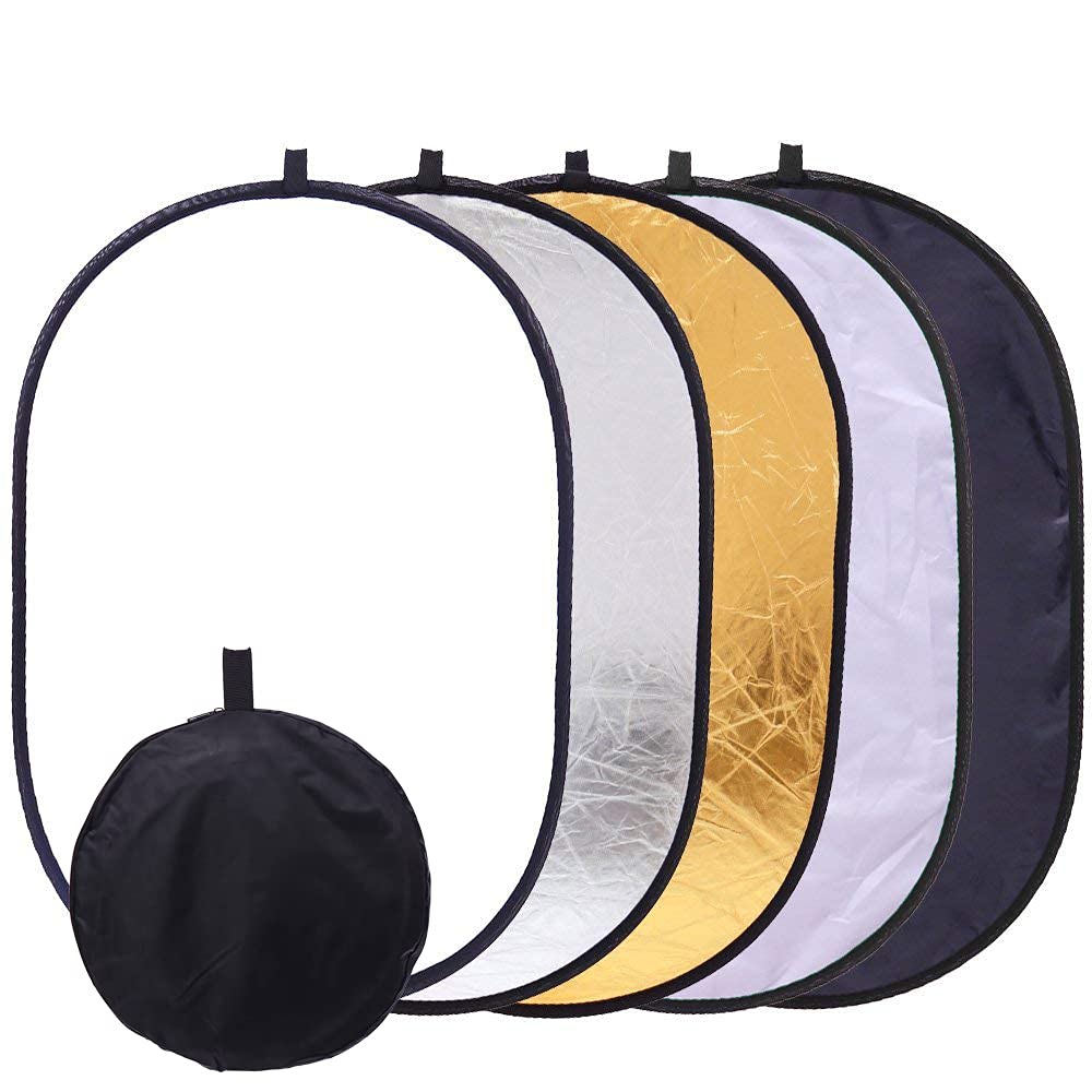 Replector Color TRUMAGINE Photo Video Studio Reflector 5-in-1 Collapsible Disc 100x150 ...