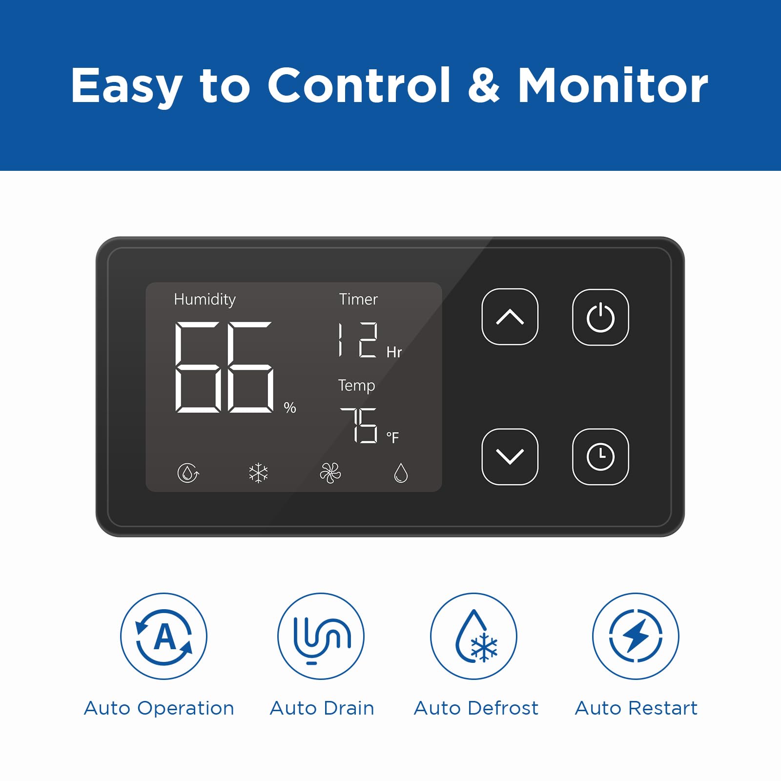 Moiswell 235 Pints Commercial Dehumidifier With Pump And Drain Hose, Crawl Space Dehumidifier Basement, Industry Water Damage Un