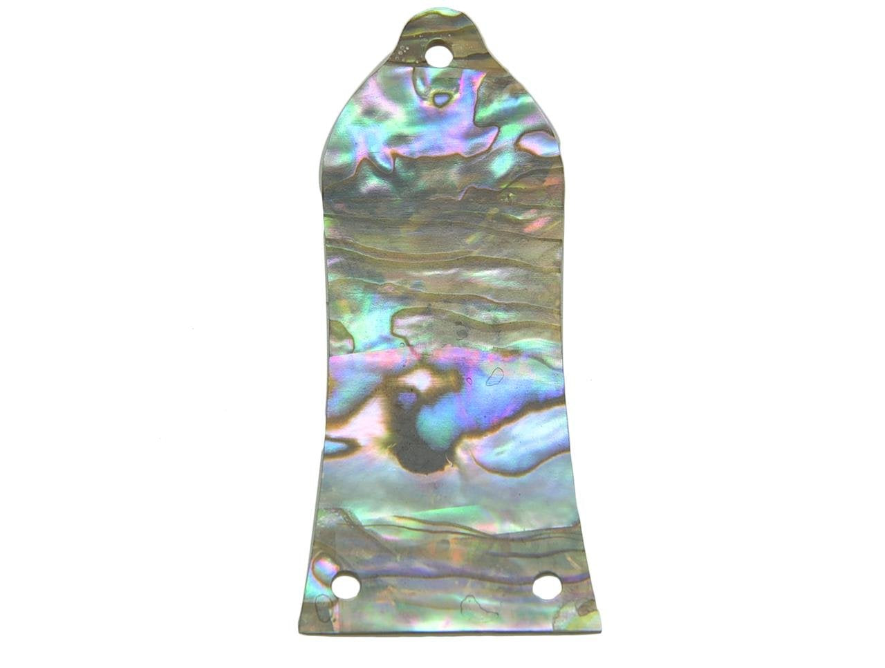 Kaish Pure Custom Made Natural Abalone Shell Guitar Truss Rod Cover With 3 Holes For Epi Lp Les Paul