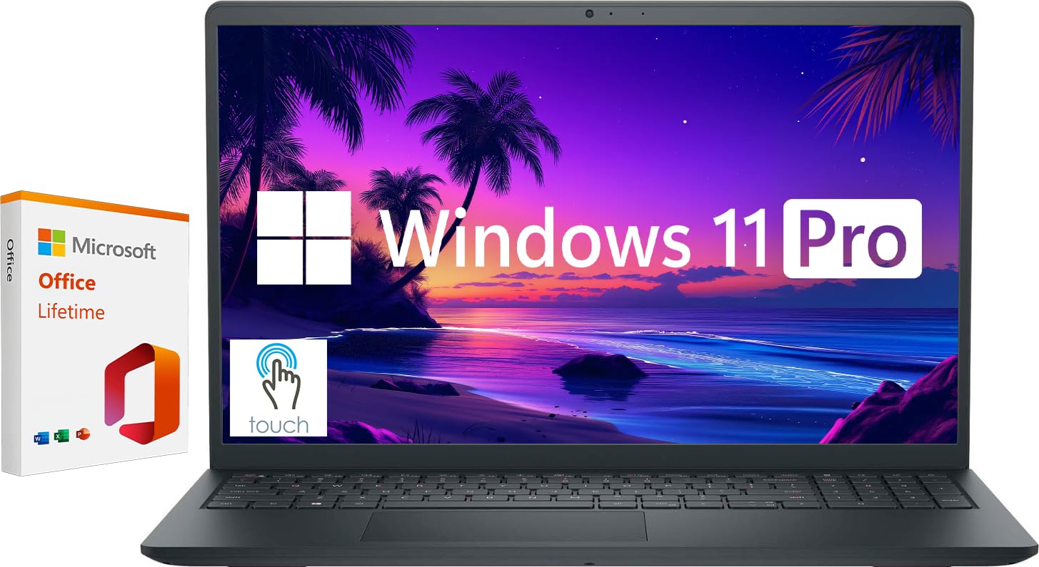 Dell Inspiron Touchscreen Laptop, 15.6 Portable Business & Student Laptop Computer, Windows 11 Pro Laptop 32GB RAM 1TB SSD, Inte