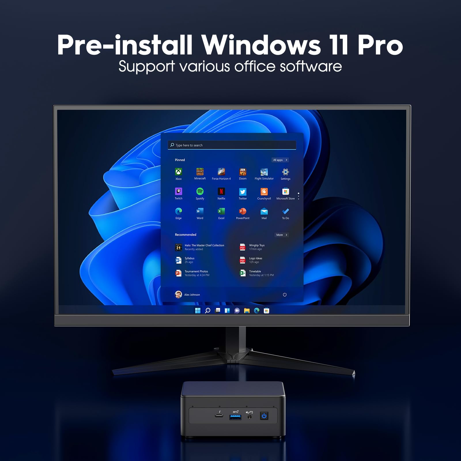 Intel Nuc 11 With 11Th Gen Core I7 1165G7 Processor, Intel Nuc 11I7 Quad Core 32Gb Ddr4 Ram & 1Tb Nvme Ssd Versatile Nuc With Wi