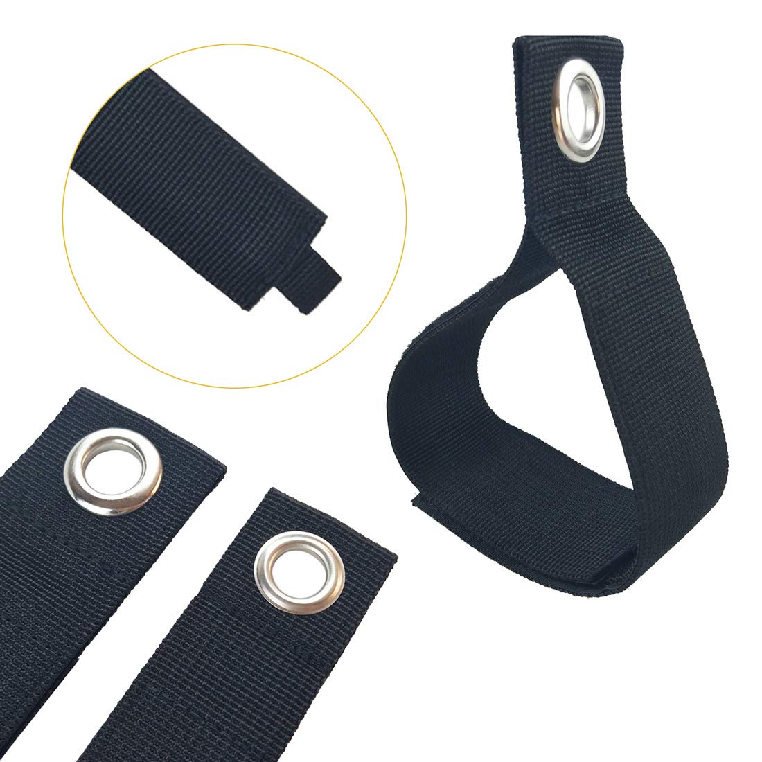 Yiwerder Heavy Duty Storage Straps, 6 Assorted Pack 3M/3L, Hook And Loop Adjustable Strap Holder, Extension Cord Organizer Hange