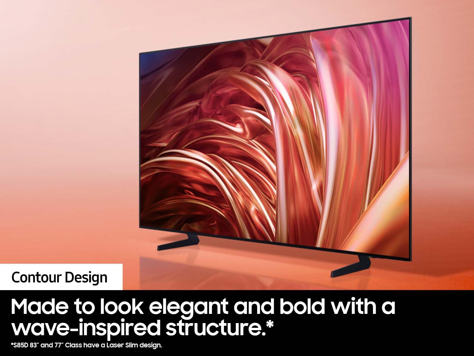 Samsung 83-Inch Class Oled 4K S85D Series Hdr Smart Tv W/Dolby Atmos, Object Tracking Sound Lite, Laser Slim Design, Motion Xcel