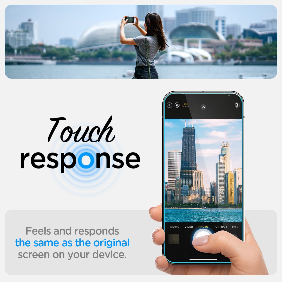 Spigen Tempered Glass Screen Protector [Glastr Ez Fit] Designed For Pixel 9 Pro Xl [Case Friendly] - 2 Pack